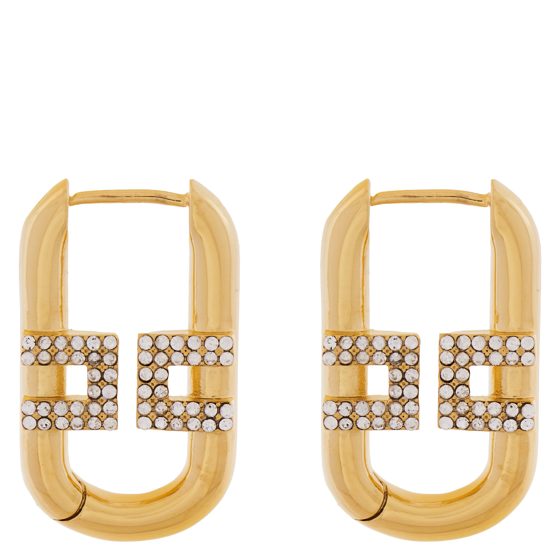 Orecchini Elisabetta Franchi OR-20A-52E2-V200 Oro, Taglia 00, taglia : 00