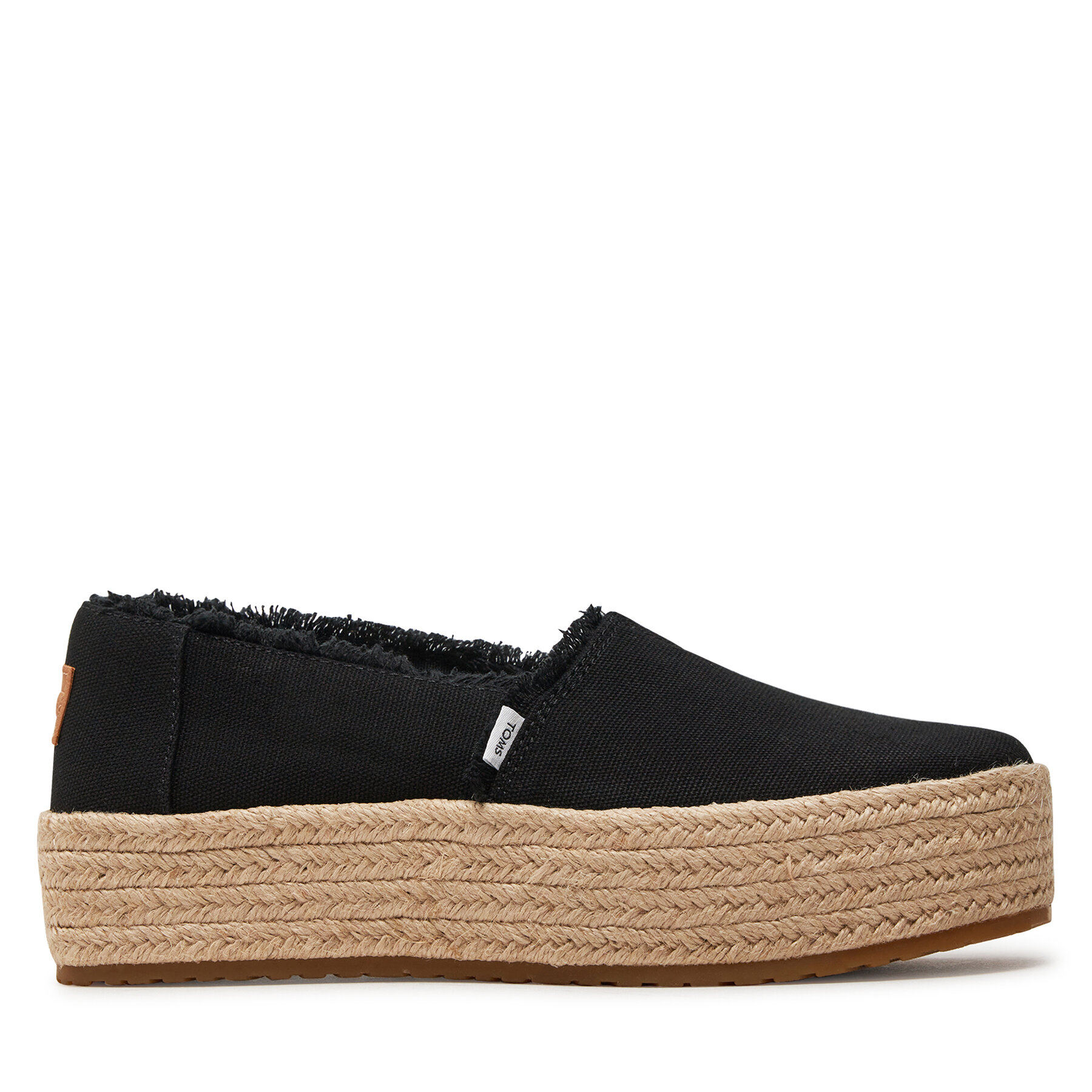 Damskie Espadryle Toms, Rozmiar 39 Czarny Valencia 10019795