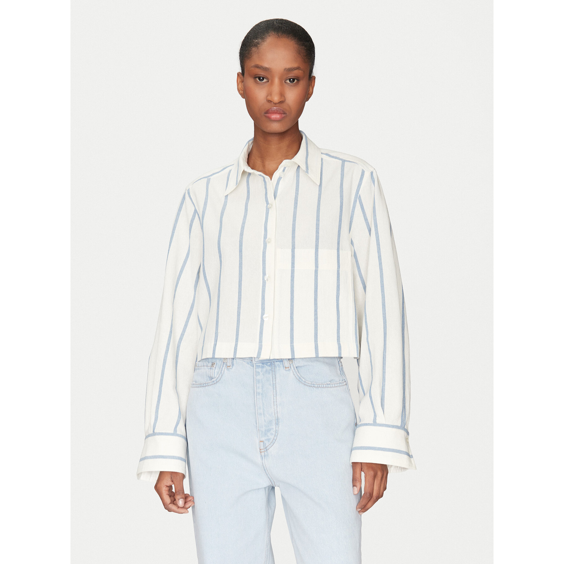 DAY BIRGER ÉT MIKKELSEN Hemd Issa DAY65243695 Himmelblau Loose Fit