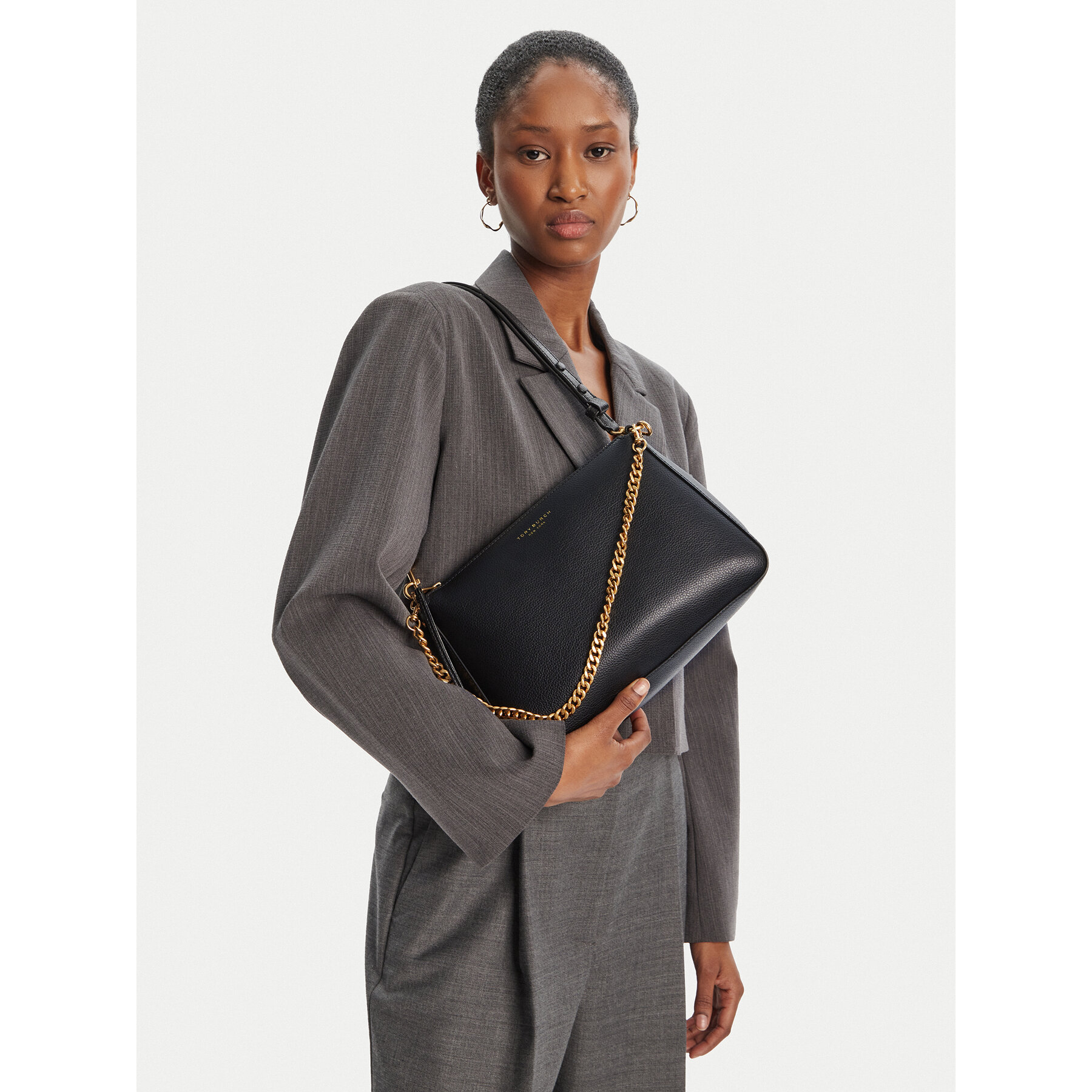 Дамска чанта Tory Burch Perry 175544 Черен