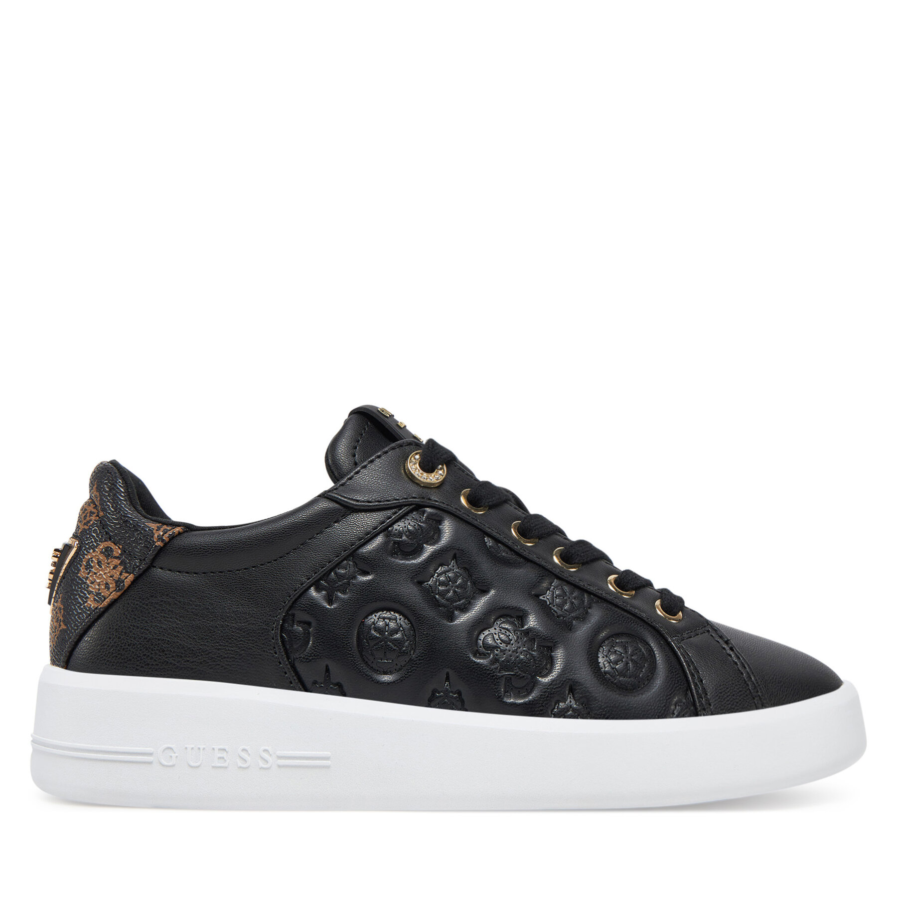 Sneakersy Guess FLJRONF AL12 Čierna