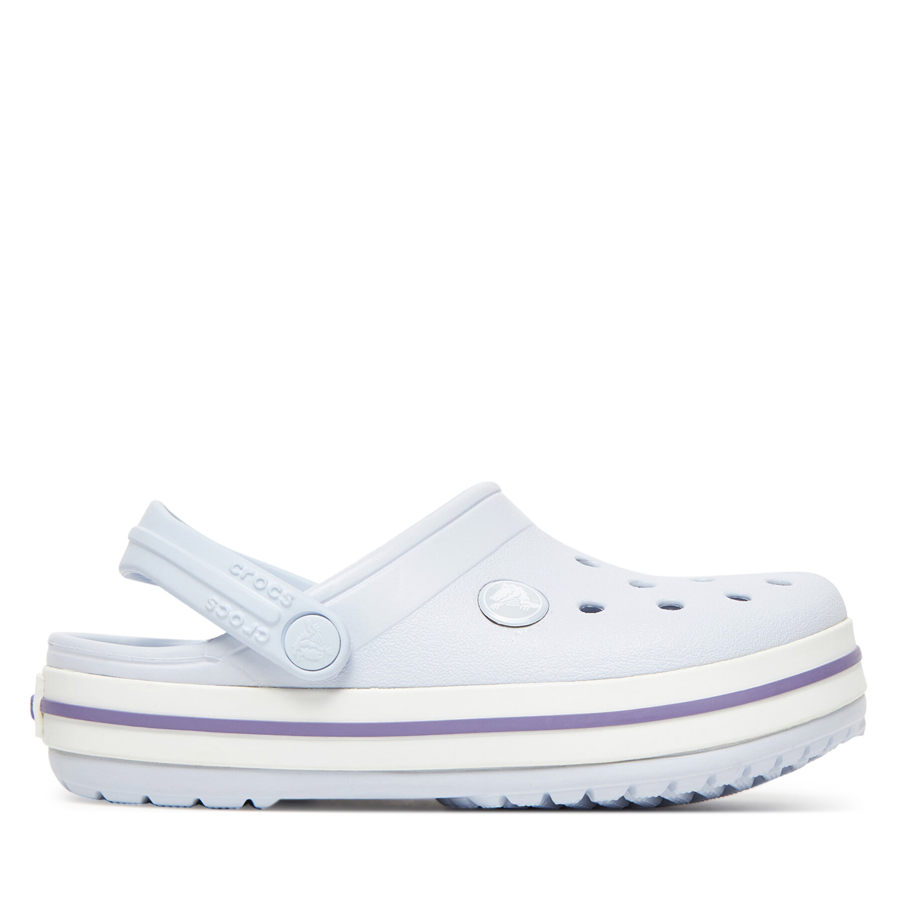 Šľapky Crocs Crocband Clog K 207006 Sivá