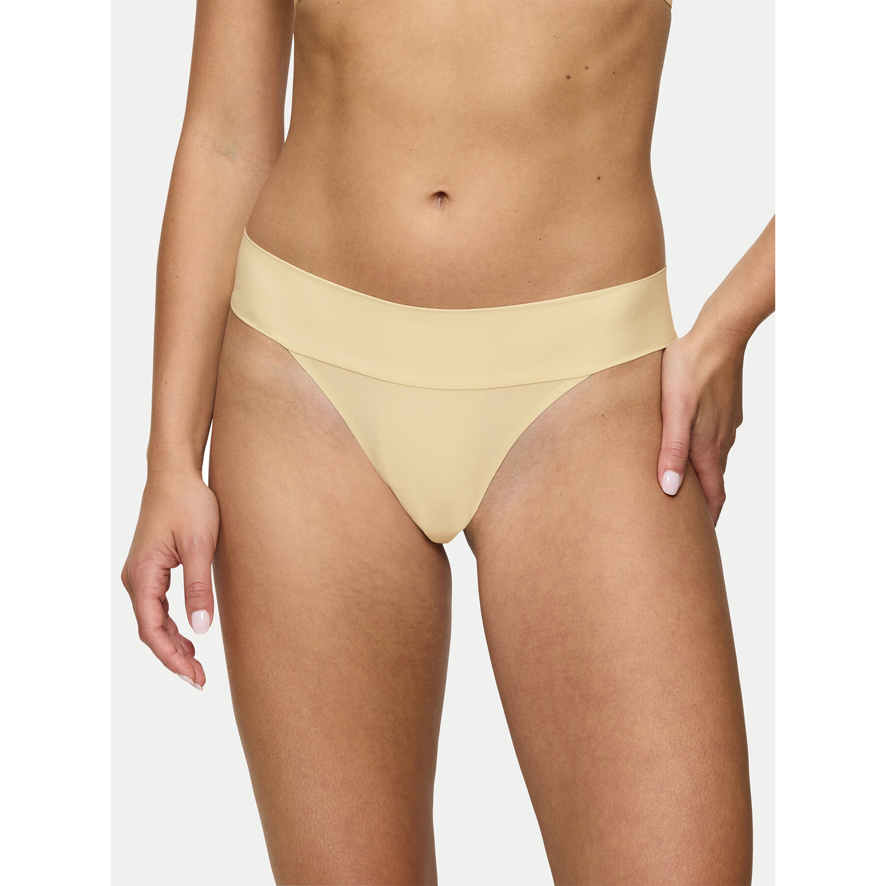 Triumph Tanga Make-Up Illusion 10218386 Sárga