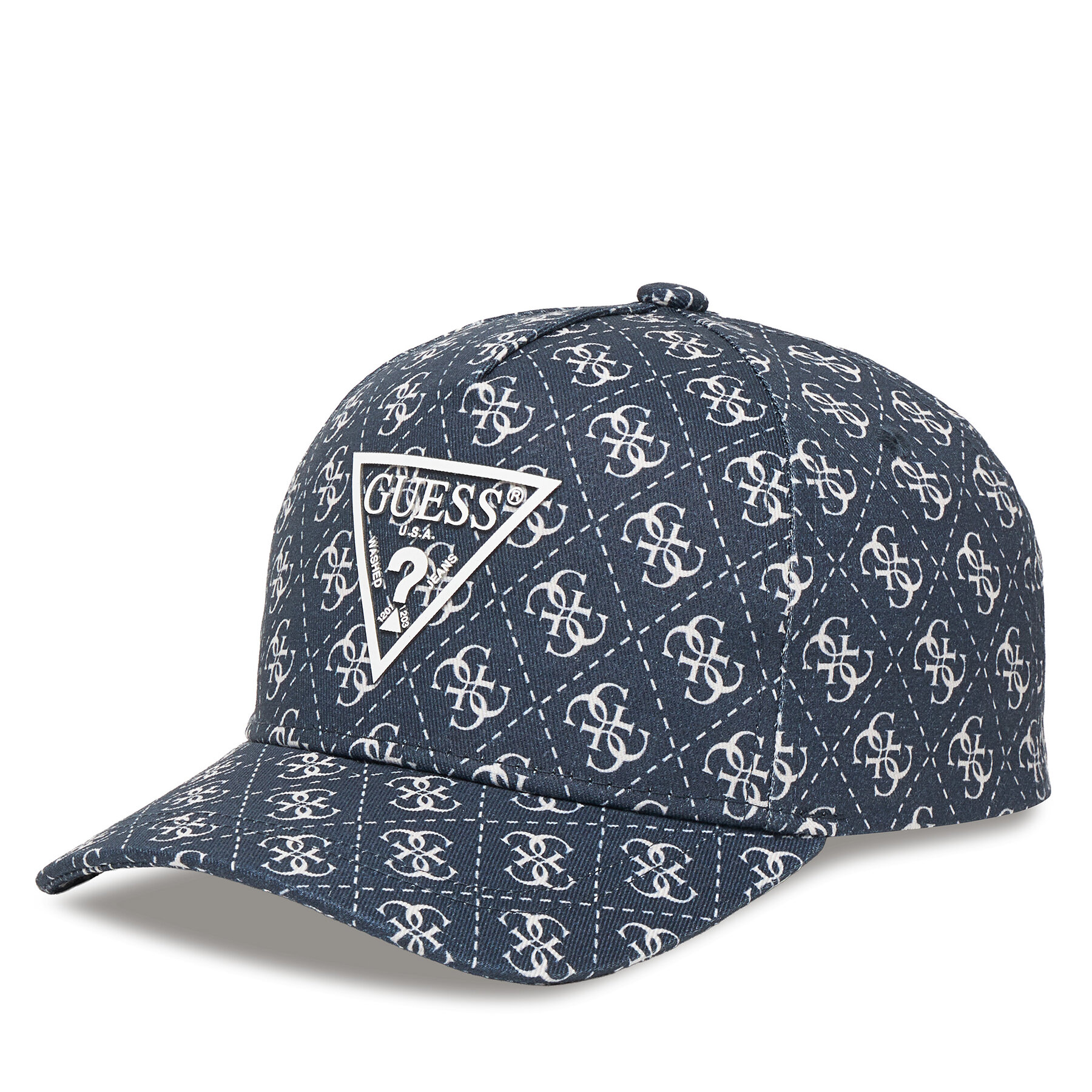 Шапка с козирка Guess H5YZ03 WO08O Тъмносин