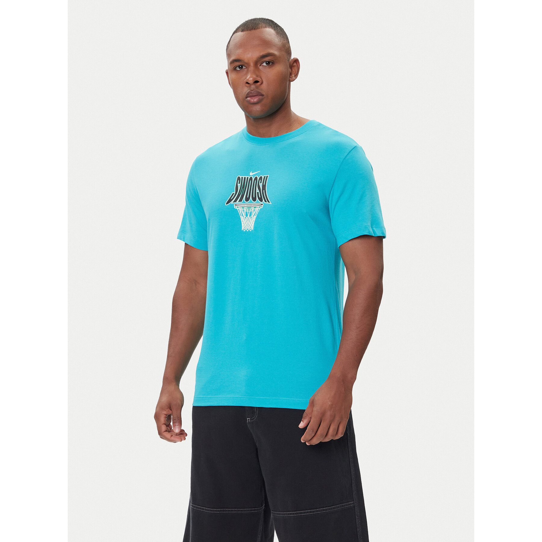 Nike T-Shirt HJ3466 345 Türkisfarben Regular Fit