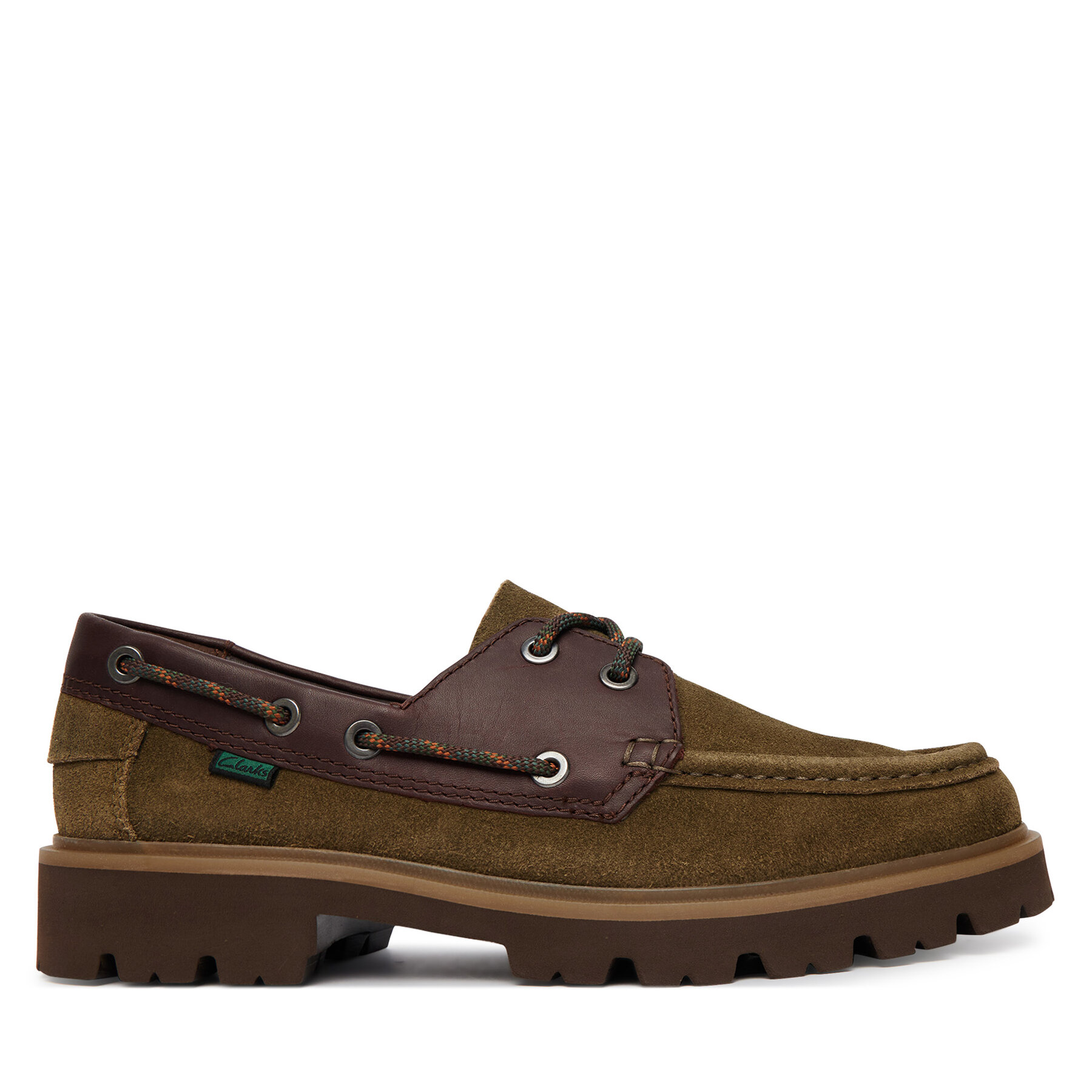 Loaferek Clarks Cleyhill Boat 26186180 Zöld