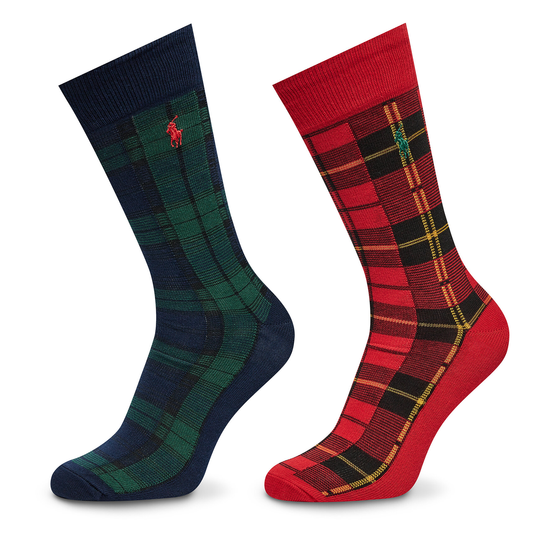 2 pares de calcetines altos para hombre Polo Ralph Lauren 449958826001 De color