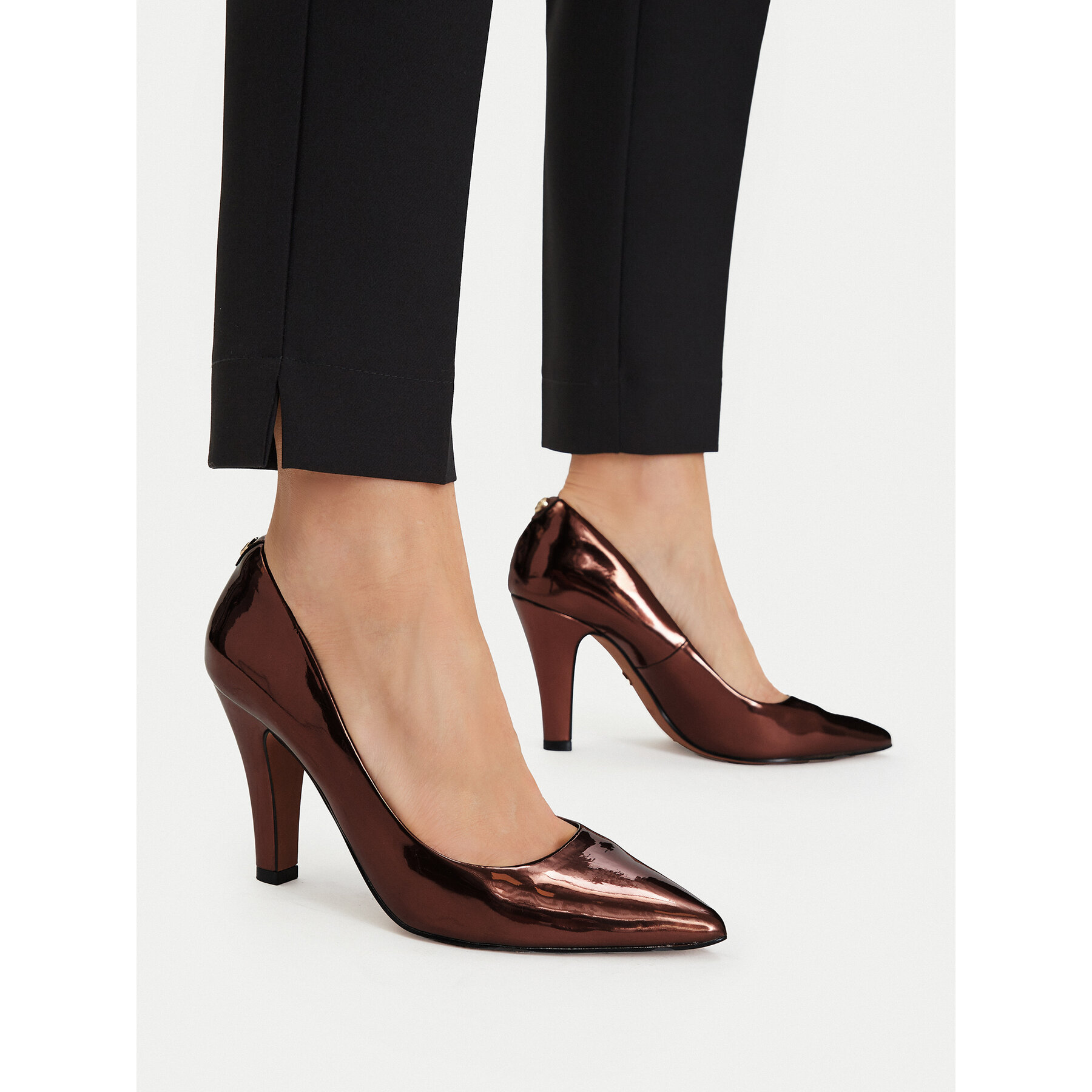Lodičky Nine West CEO-CD25-320-1 Hnedá