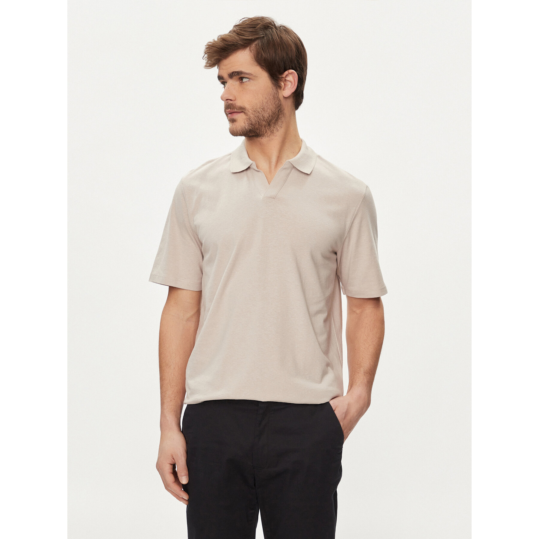 Jack & Jones Polo Summer 12246712 Γκρι Regular Fit