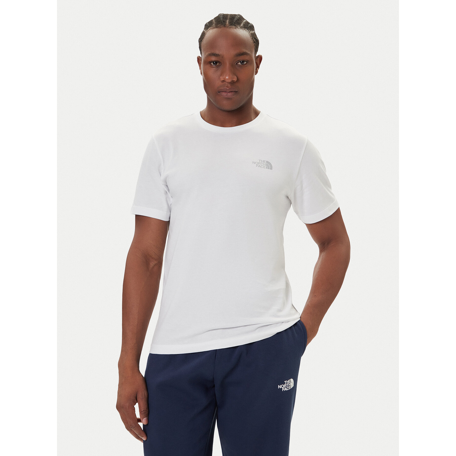 The North Face Camiseta NSE Box NF0A8C4V Blanco Regular Fit