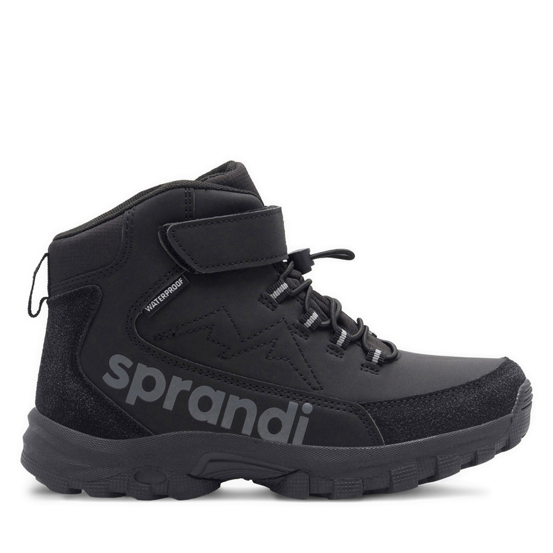 Ghete Sprandi WINTER WAVE CP86-25067 Negru