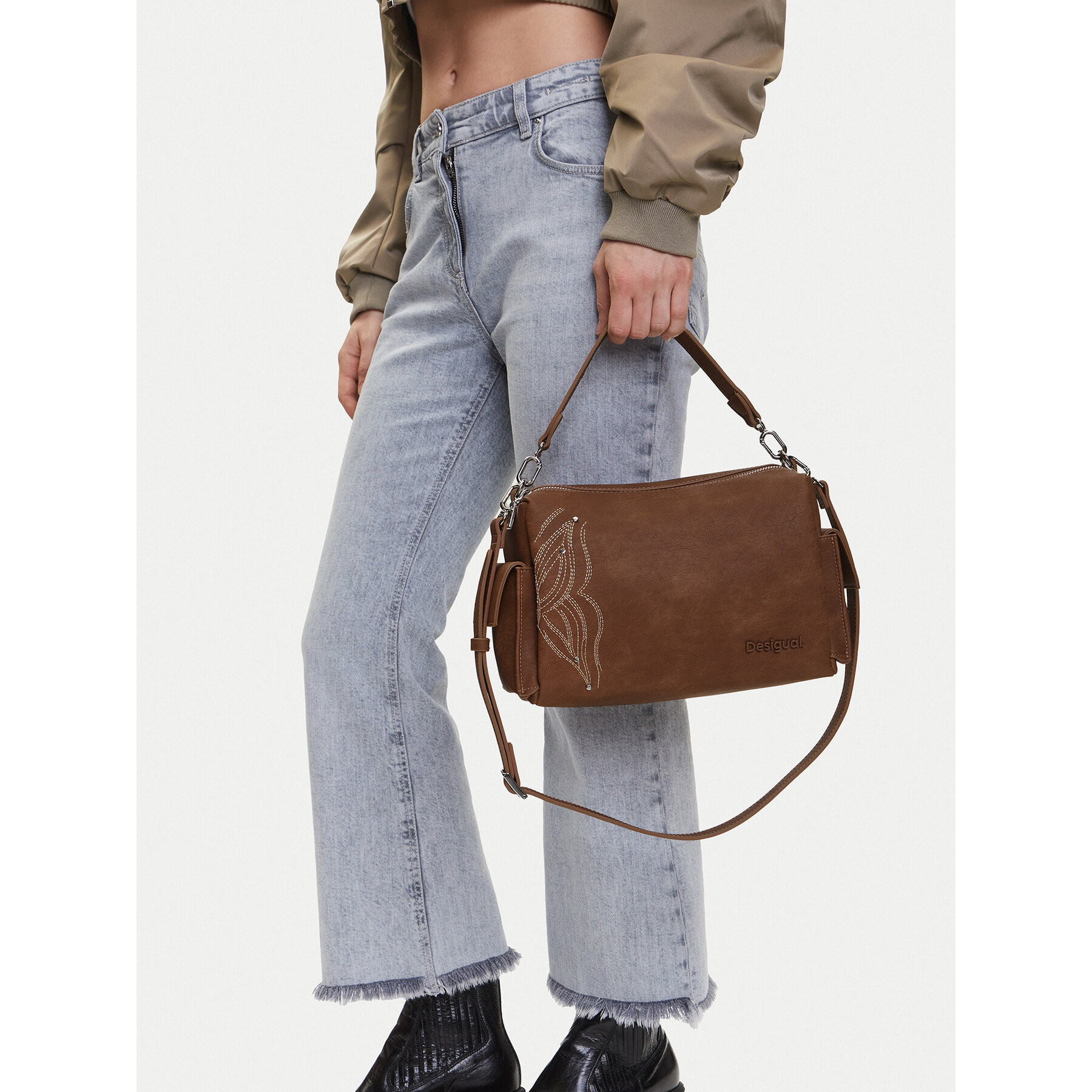 Borsetta Desigual Habana 25SAXPAD Marrone