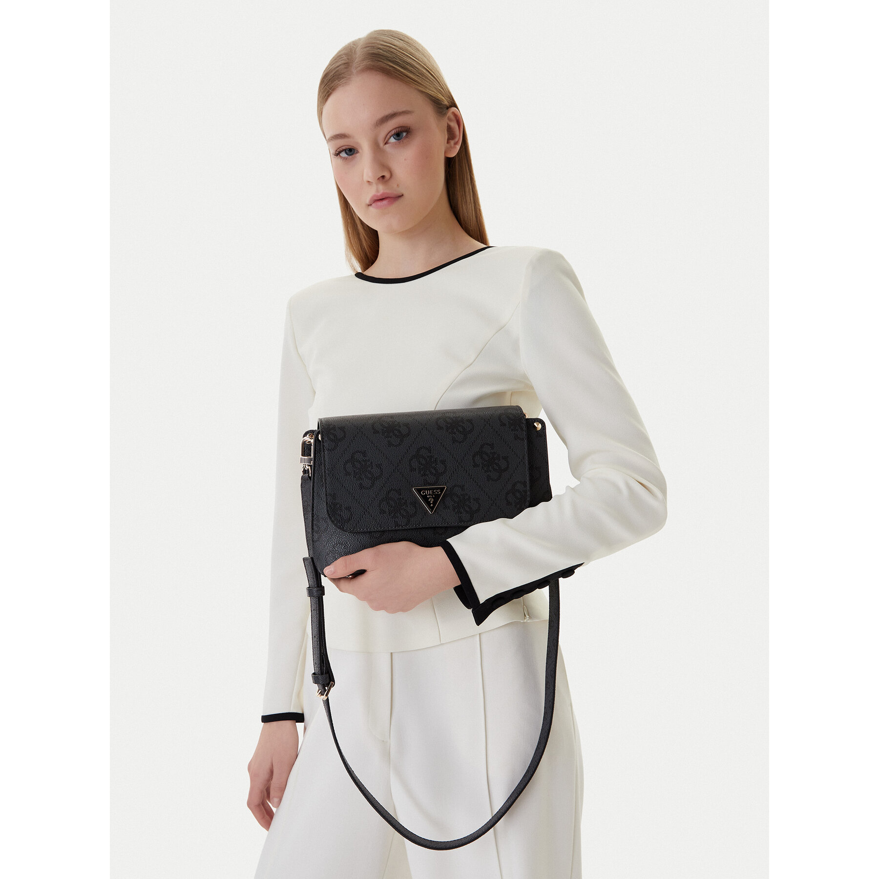 Geantă Guess Meridian II HWOS69 74200 Gri