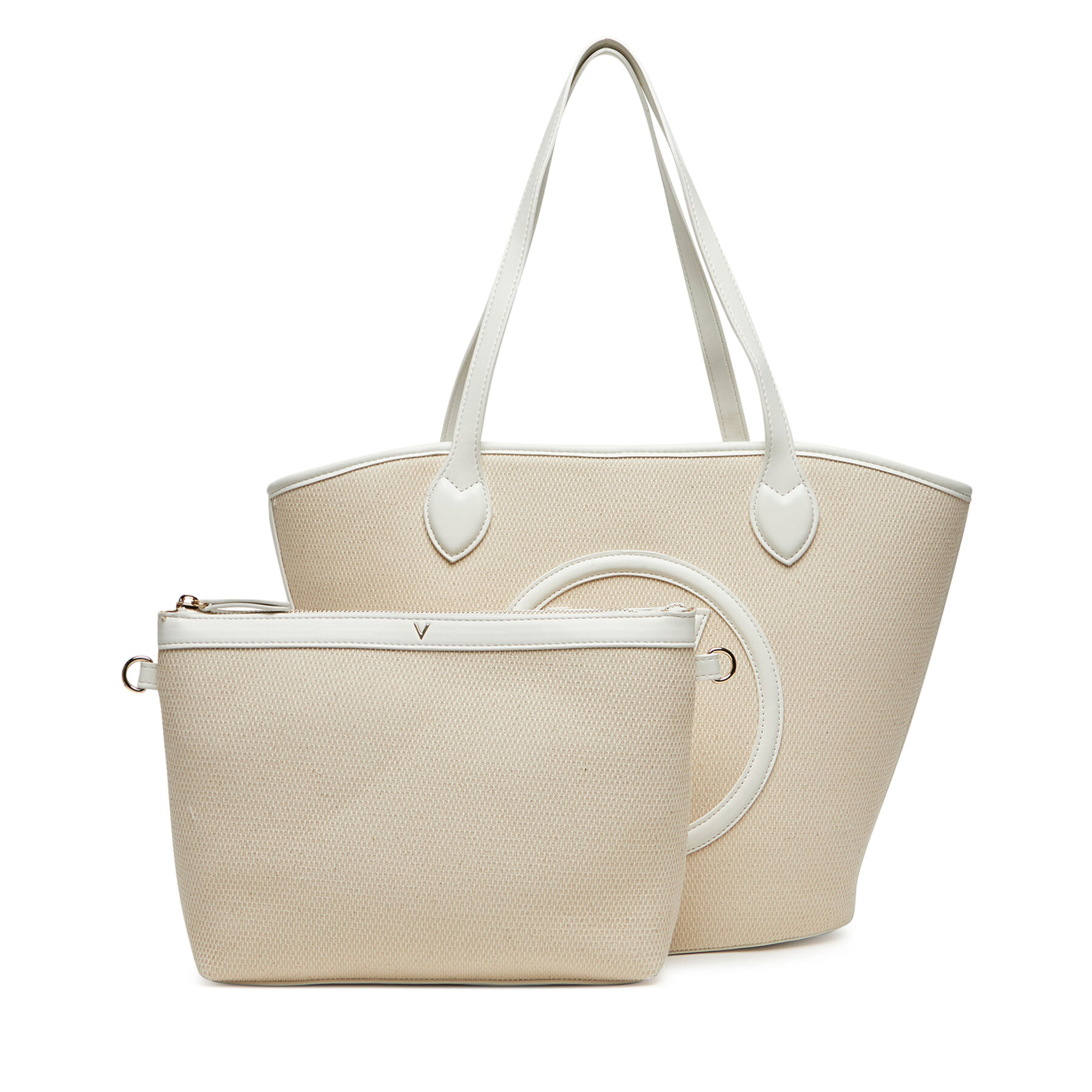 Дамска чанта Valentino VBS7QO02CAN Екрю