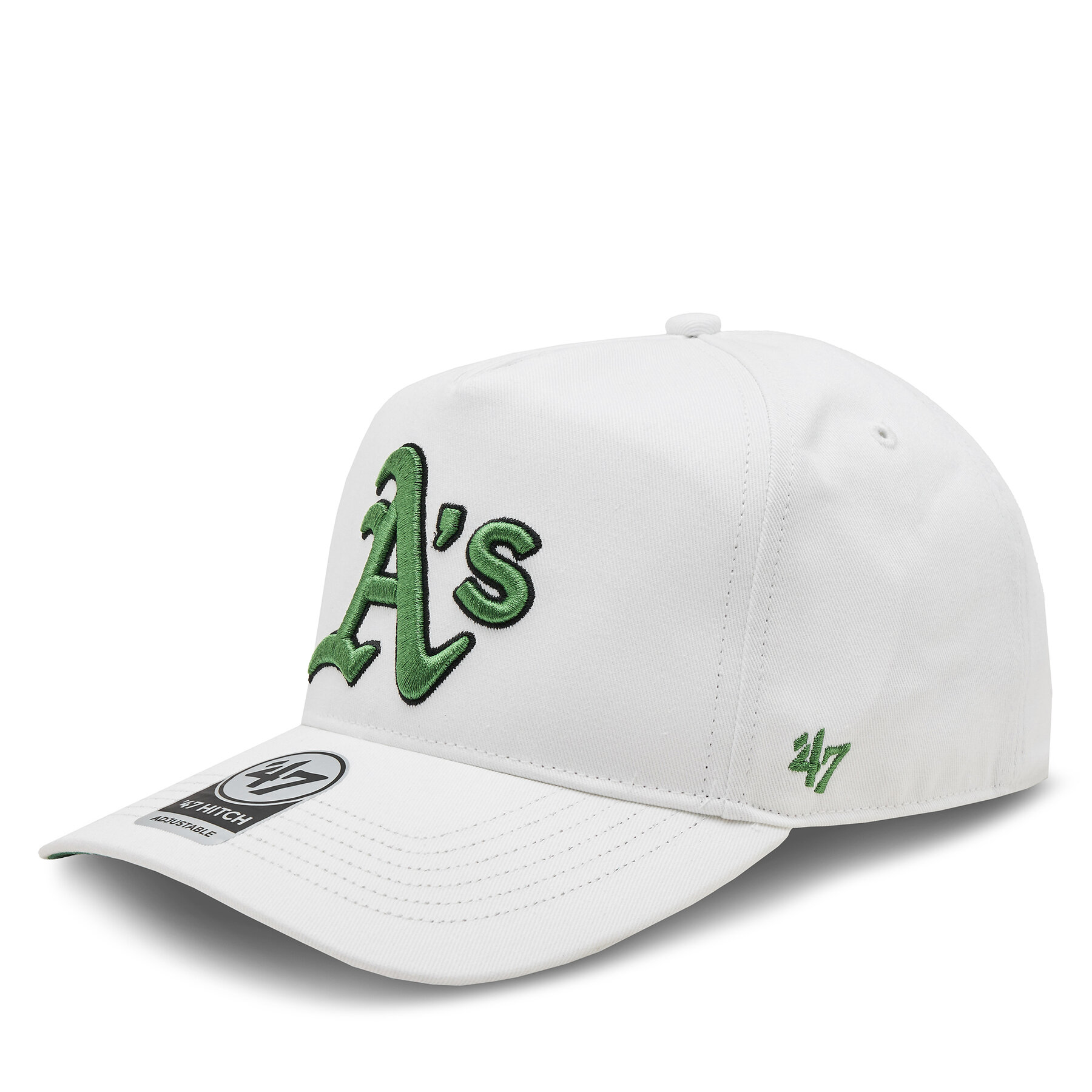 Gorra con visera 47 Brand Mlb Oakland Athletics Sure Shot ’47 Hitch BCPTN-SRSHT18GWP-WH00 Blanco