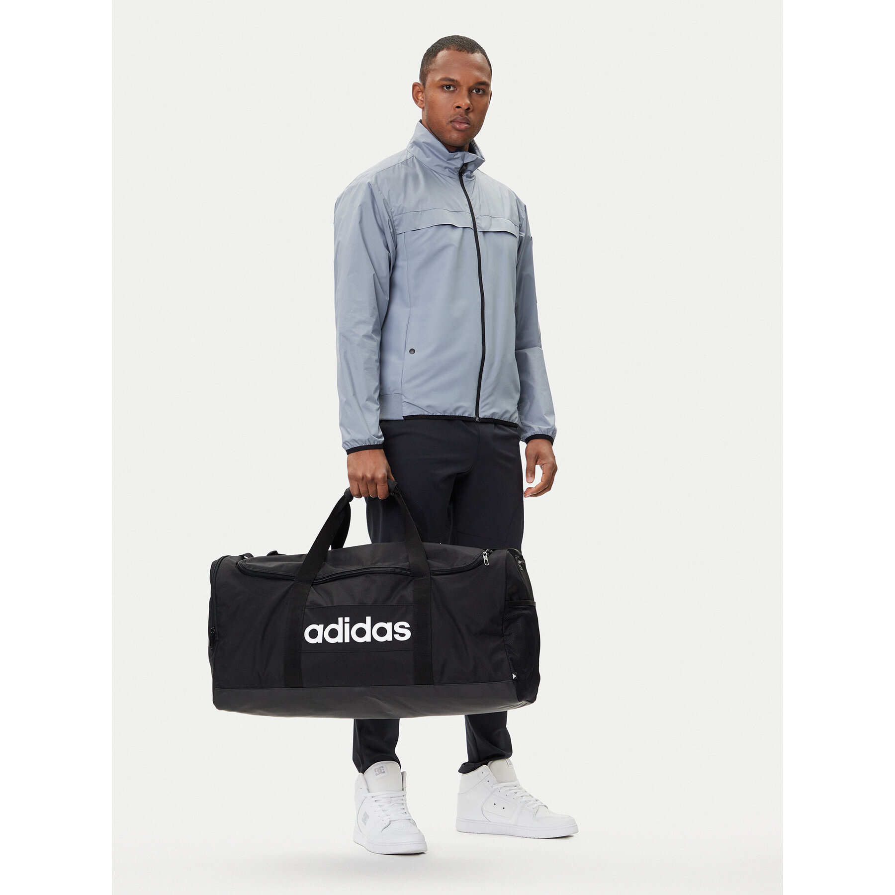 Taška adidas Linear Large JE8344 Čierna