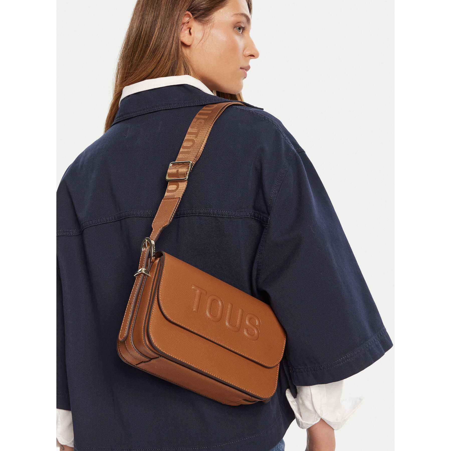 Borsetta TOUS Brenda 2002106546 Marrone