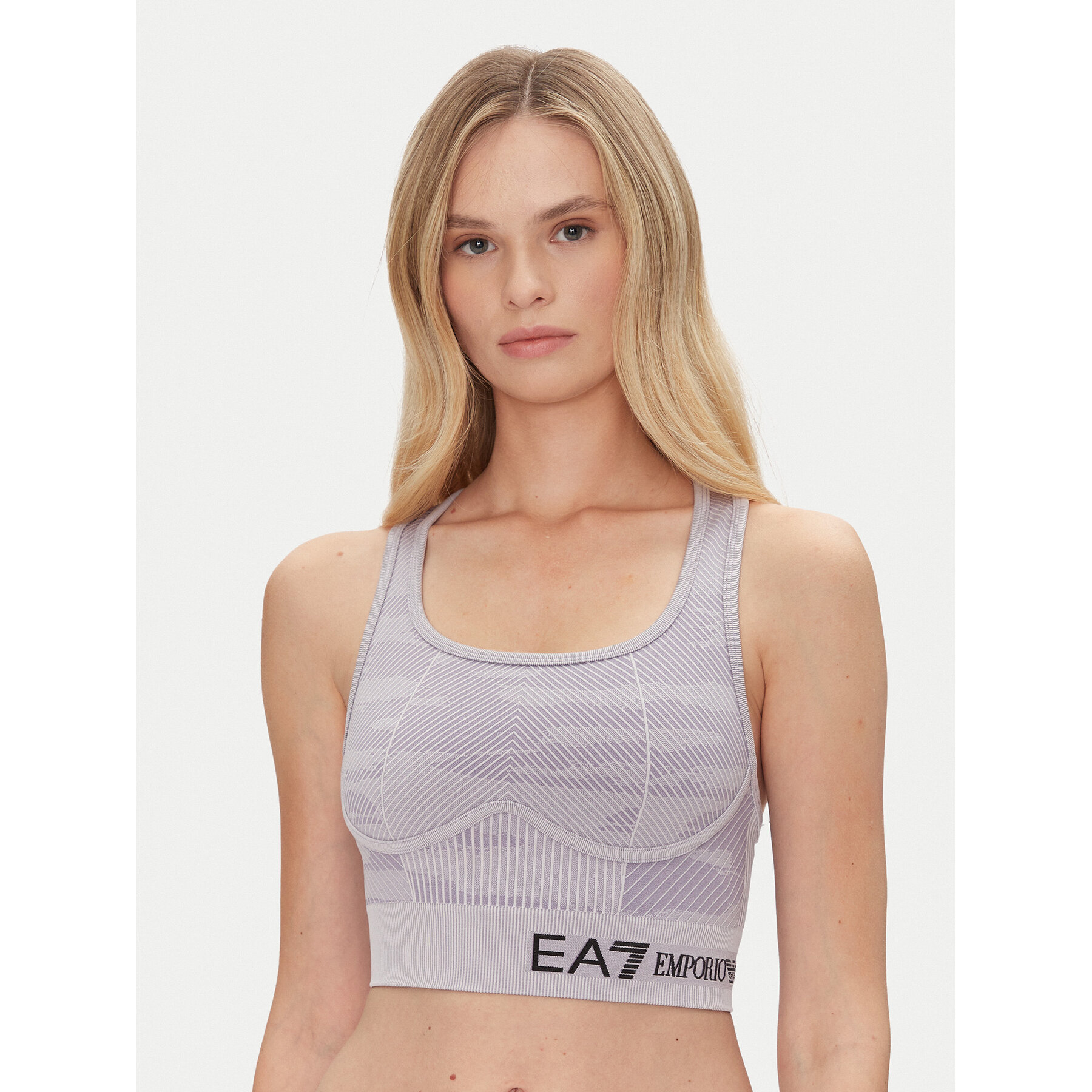 Ea7 Emporio Armani Reggiseno Sportivo 7W000517 AF13714 UA092 Viola