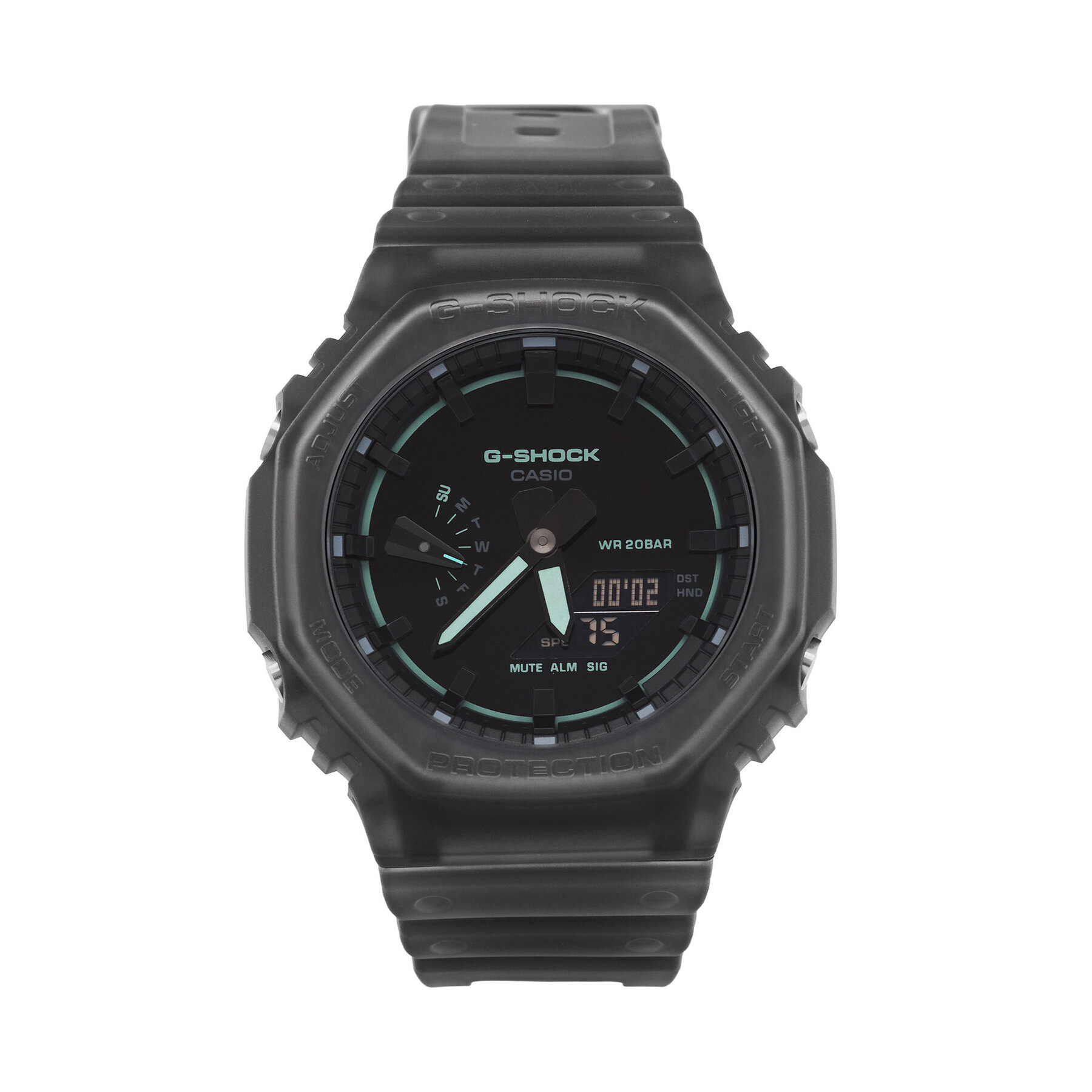 Sat G-Shock GA-2100K-1AER Siva