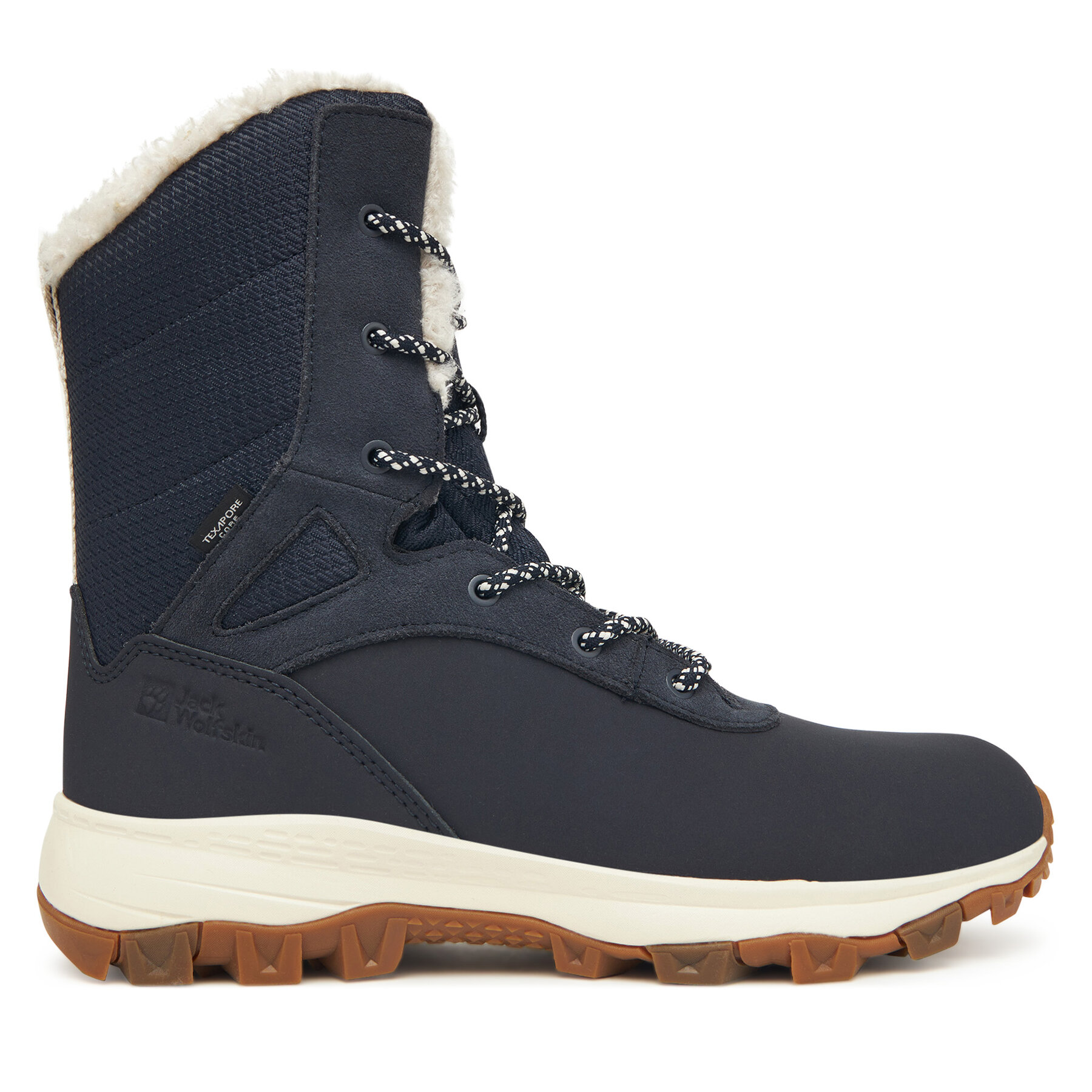 Trekingová obuv Jack Wolfskin Everquest Texapore Snow High 4053601 Tmavomodrá