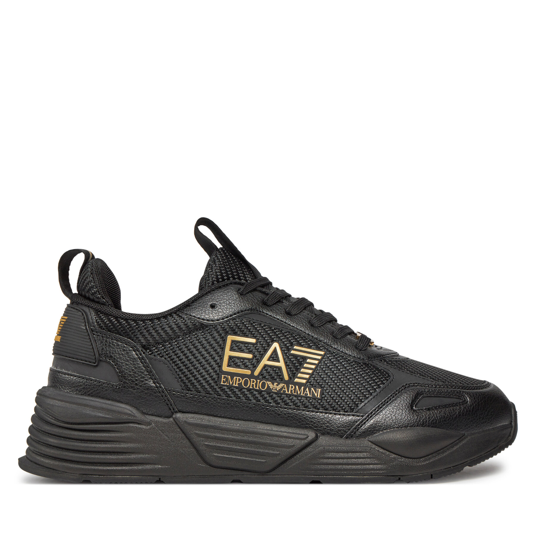 Męskie Sneakersy EA7 Emporio Armani, Rozmiar 40 Czarny X8X152 XK378 T961
