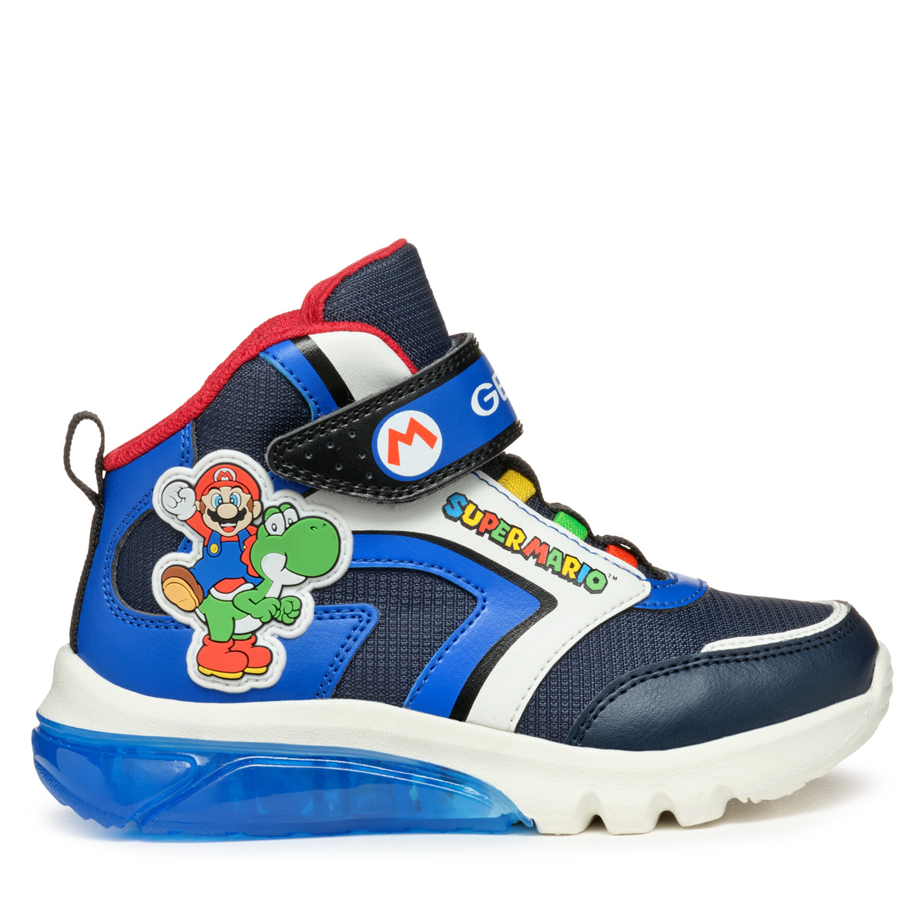 Sneakersy Geox J Ciberdron Boy J46LBJ 054FU C4226 D Tmavomodrá