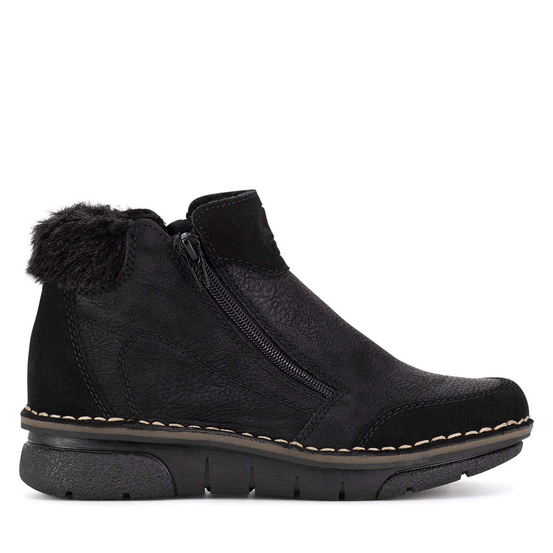 Botine Rieker 73352-00 Negru