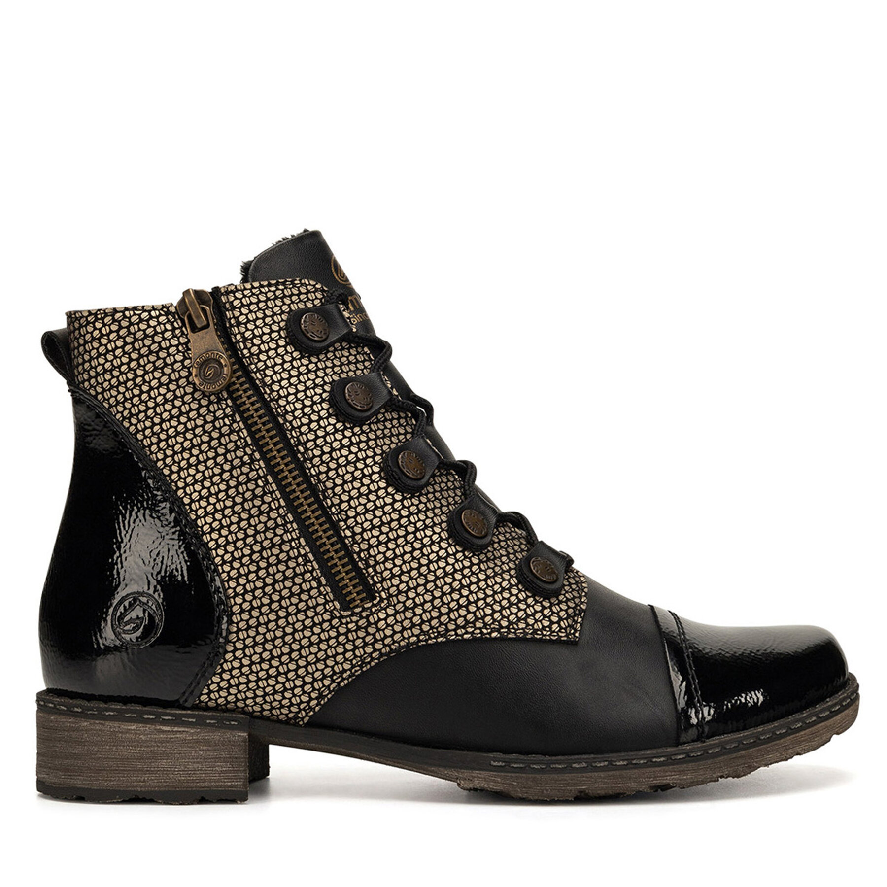Stövletter Remonte D4391-03 Svart