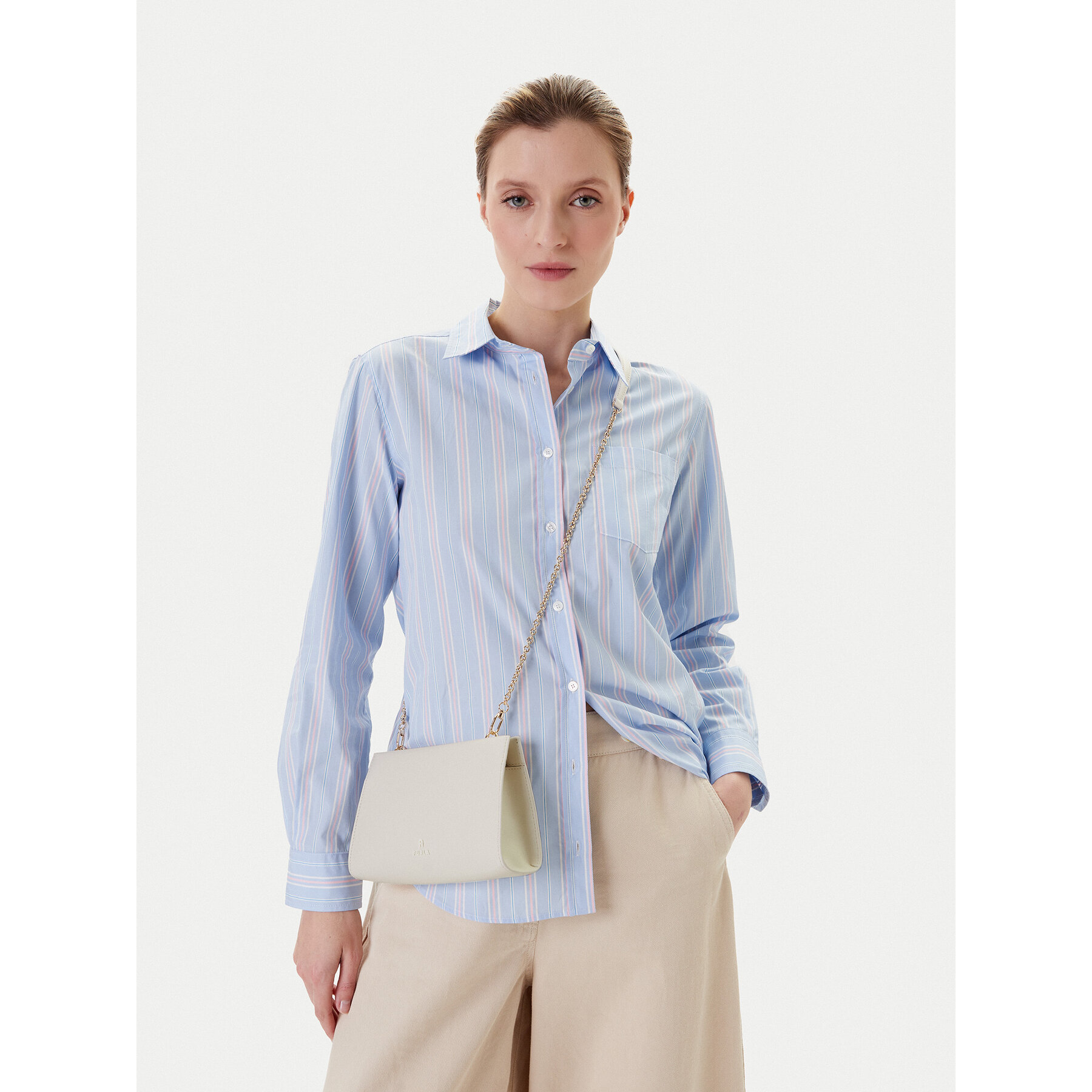 Borsetta Furla WE00774 BX3104 PNN00 Écru