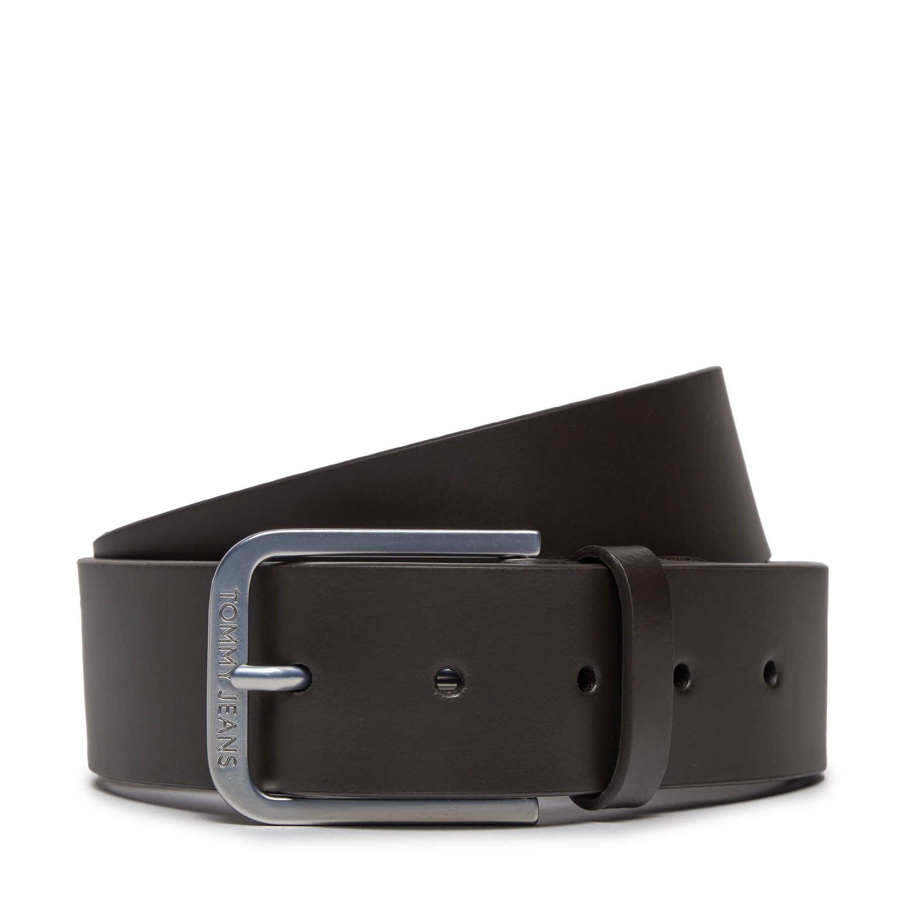 Tommy Hilfiger Ζώνη Ανδρική Tommy Hilfiger Tjm Adj. Belt 4.0 AM0AM12270 Καφέ