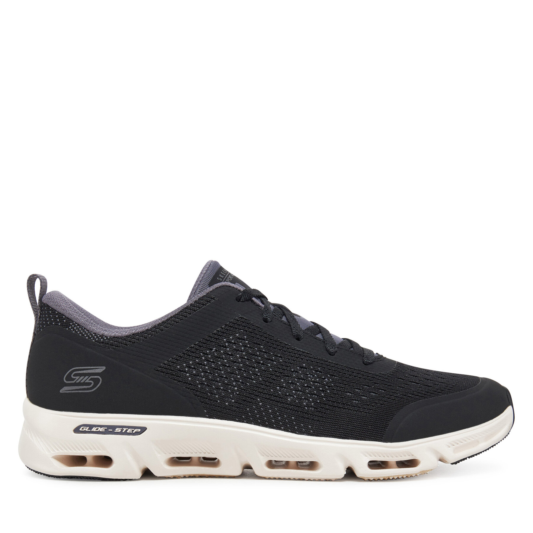 Sneakersy Skechers Glide-Step Gratify - Lume 104607/BKNT Čierna