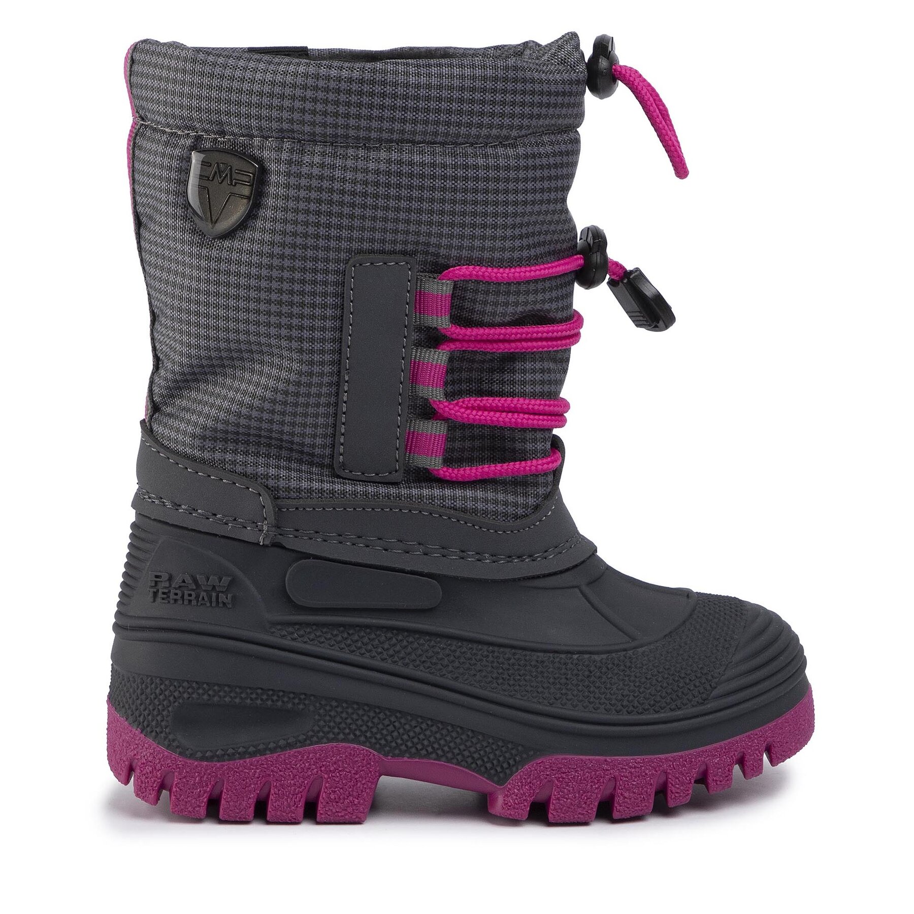 Cizme de zăpadă CMP Kids Ahto Wp 3Q49574K Gri