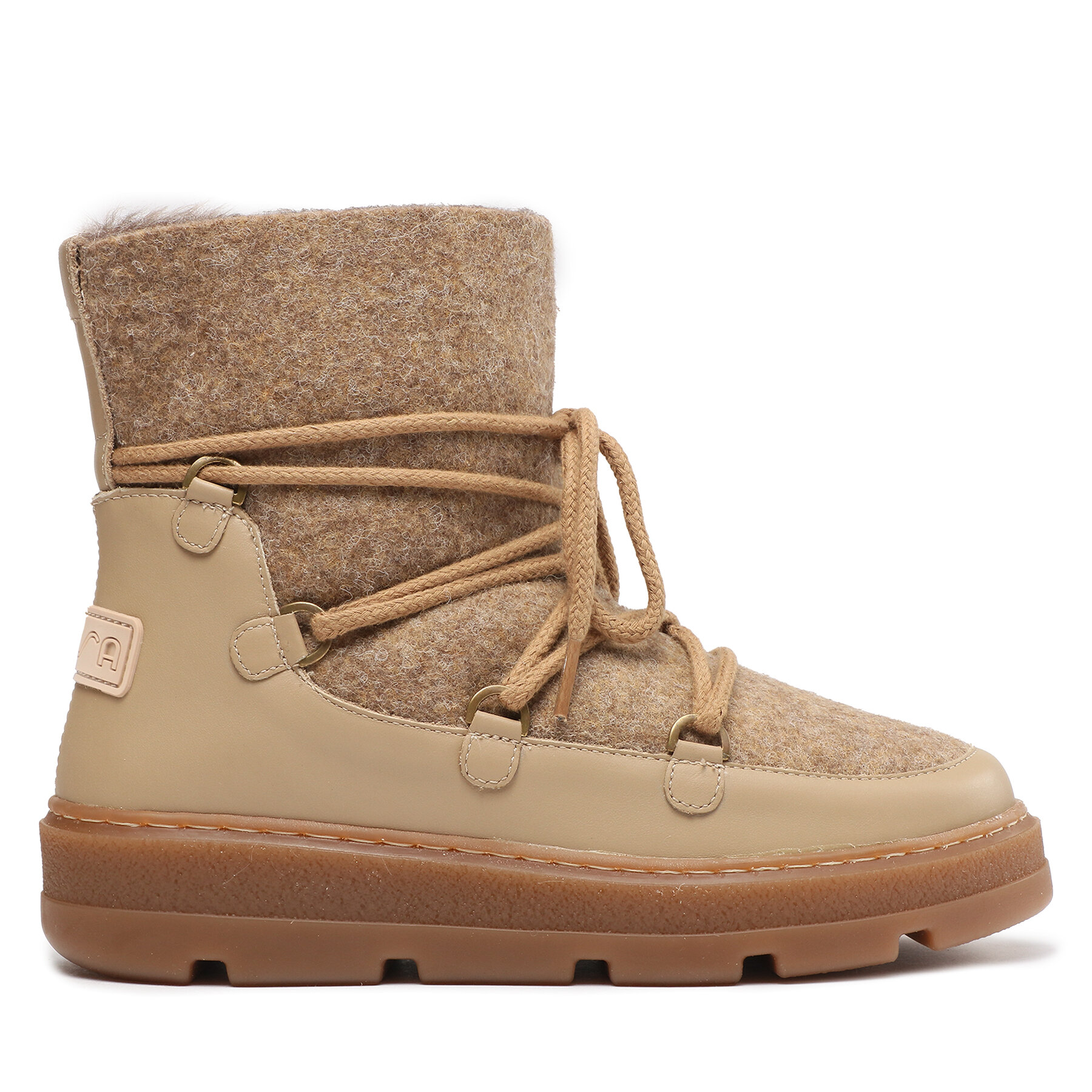 Damen Schneeschuhe Unisa, Schuhgröße 37, Beige, Frosty F23 Nf Wv