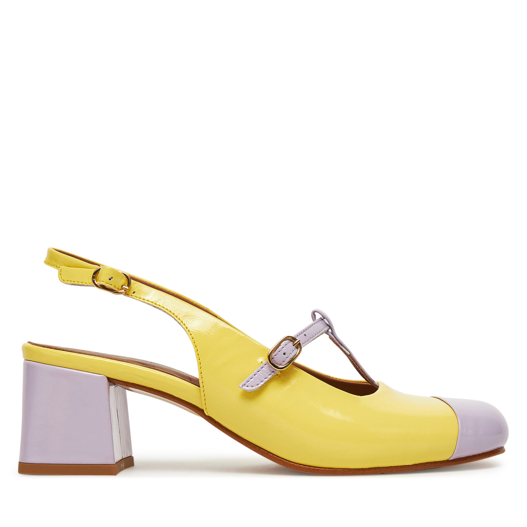 Pantofi pumps Fly London Solnfly P145083003 Galben