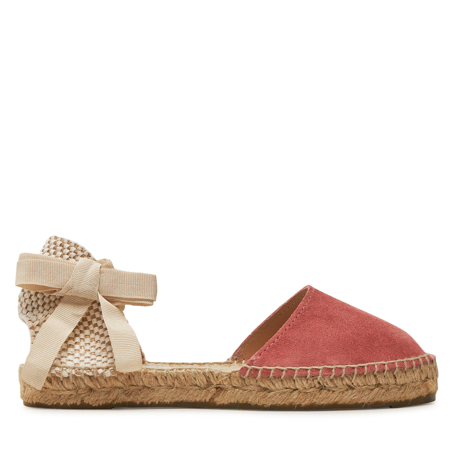 Alpargatas Manebi Hamptons Flat Valenciana Espadrilles R 7.0 P0 Guinda/burdeos