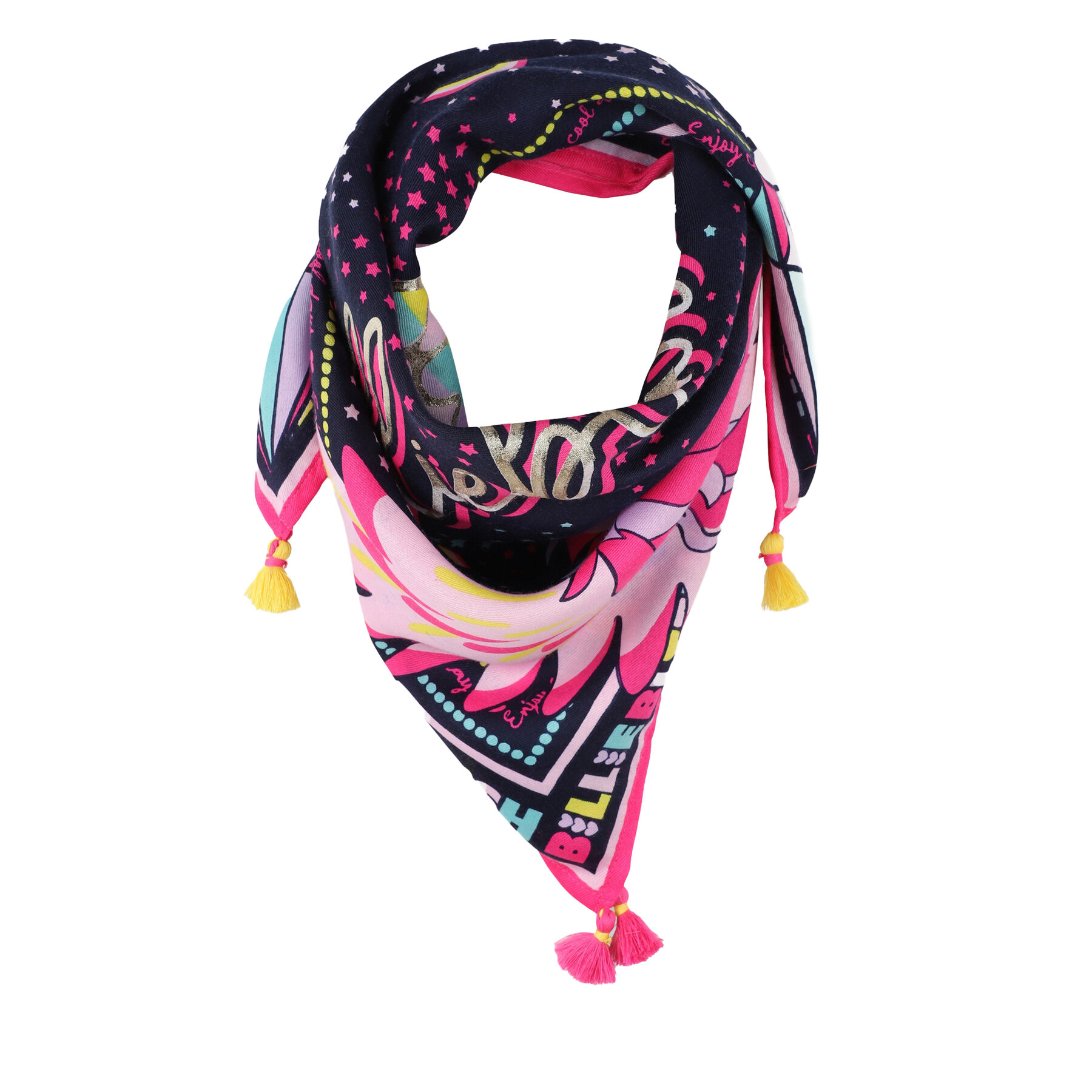 Foulard Billieblush U20595 Bleu marine