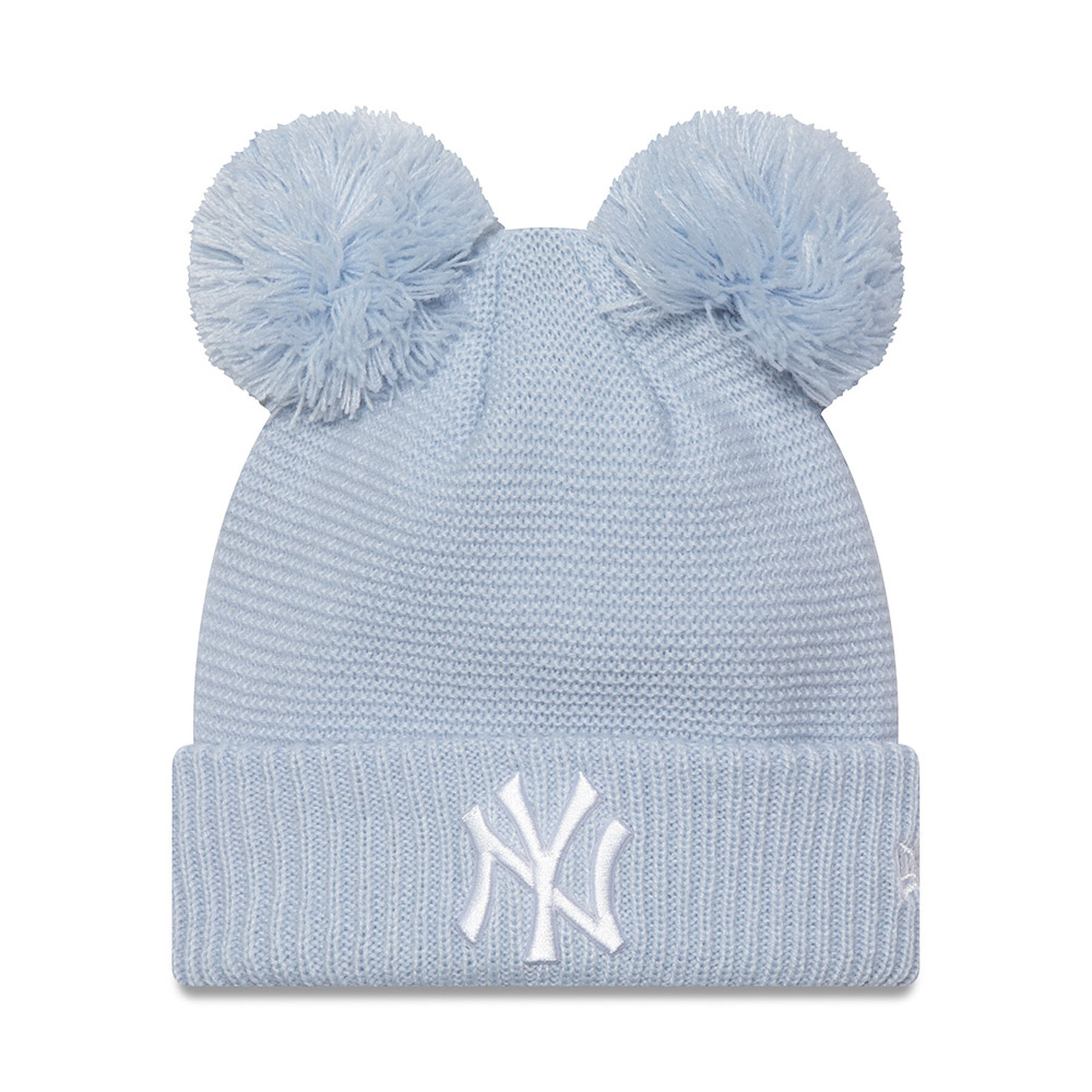 Čiapka New Era Double Pom Bea 60565276 Modrá