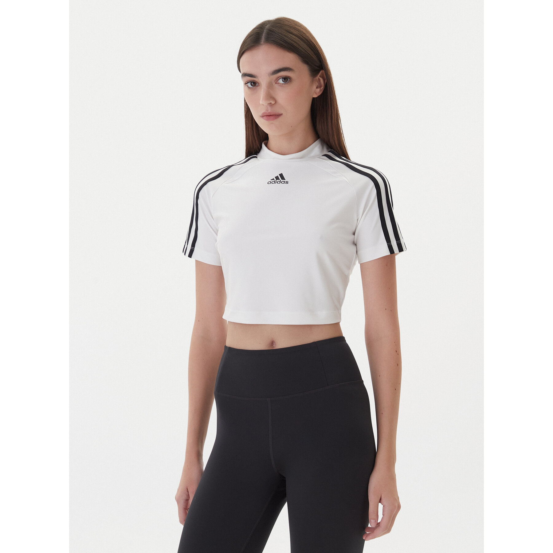 adidas T-shirt Teamgeist adicolor Baby JZ8279 Bijela Slim Fit