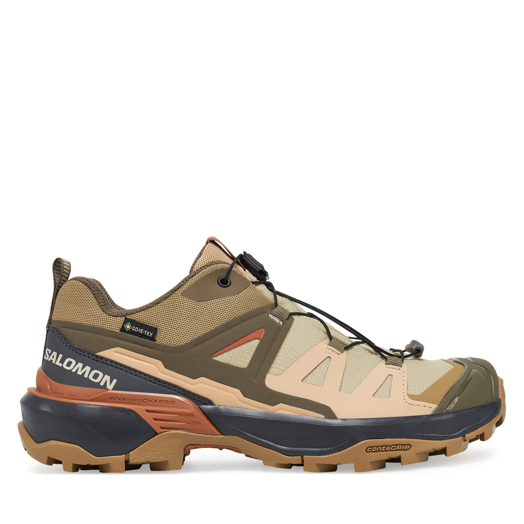 Παπούτσια πεζοπορίας Salomon X Ultra 360 Gore-Tex L47742000 Μπεζ