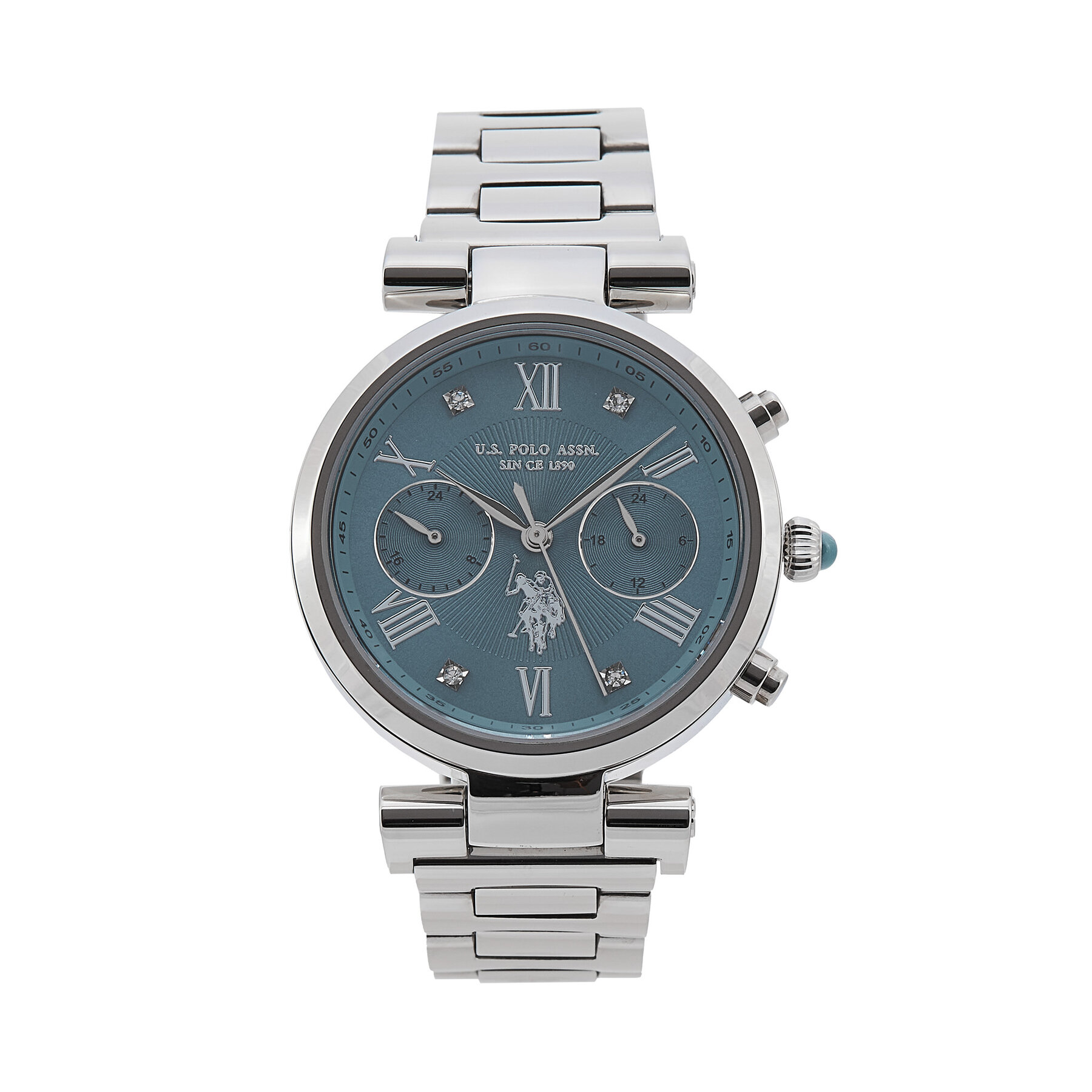 Reloj U.S. Polo Assn. Ines USP8312LB Plata