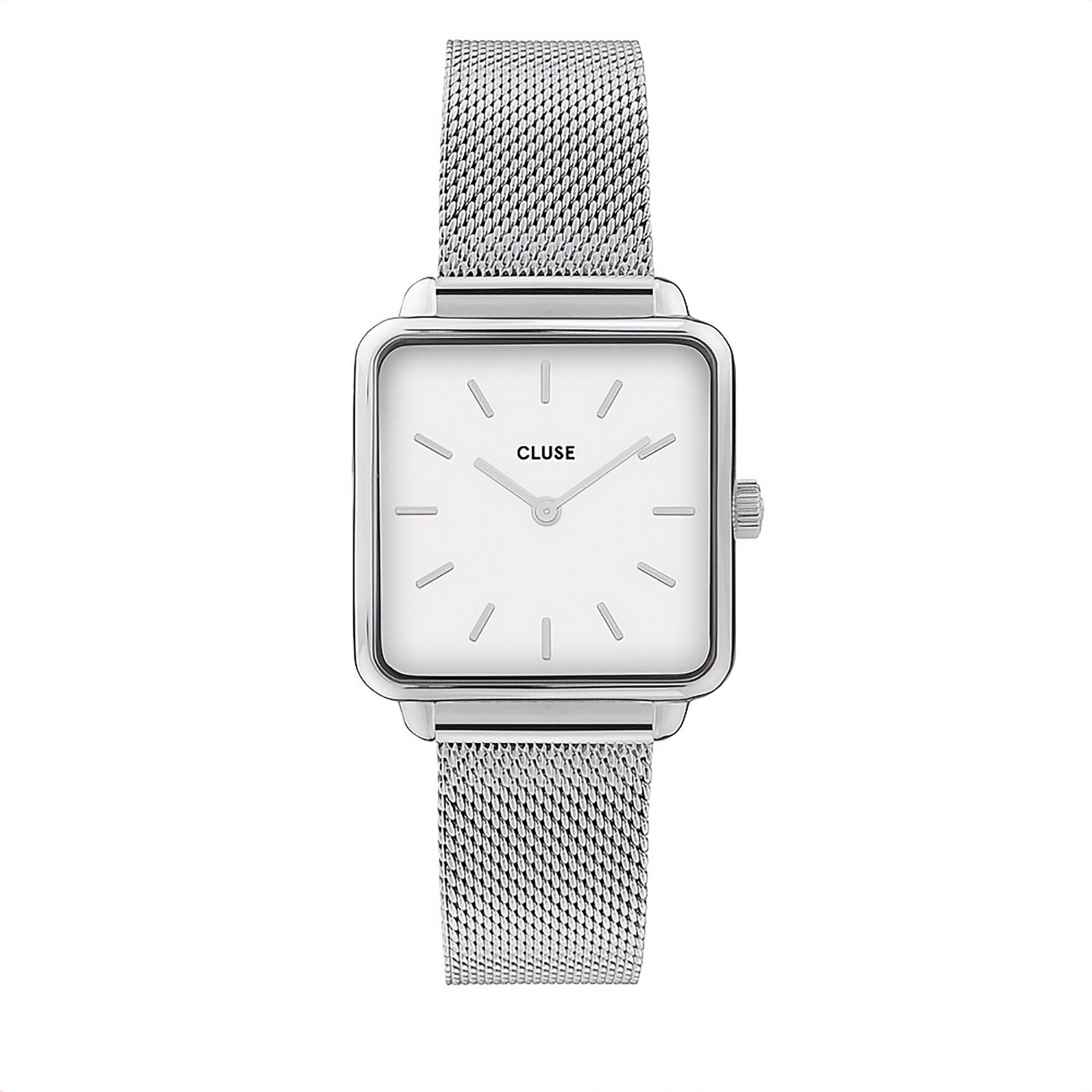 Ročna ura Cluse La Tétragone CW0101207003 Silver