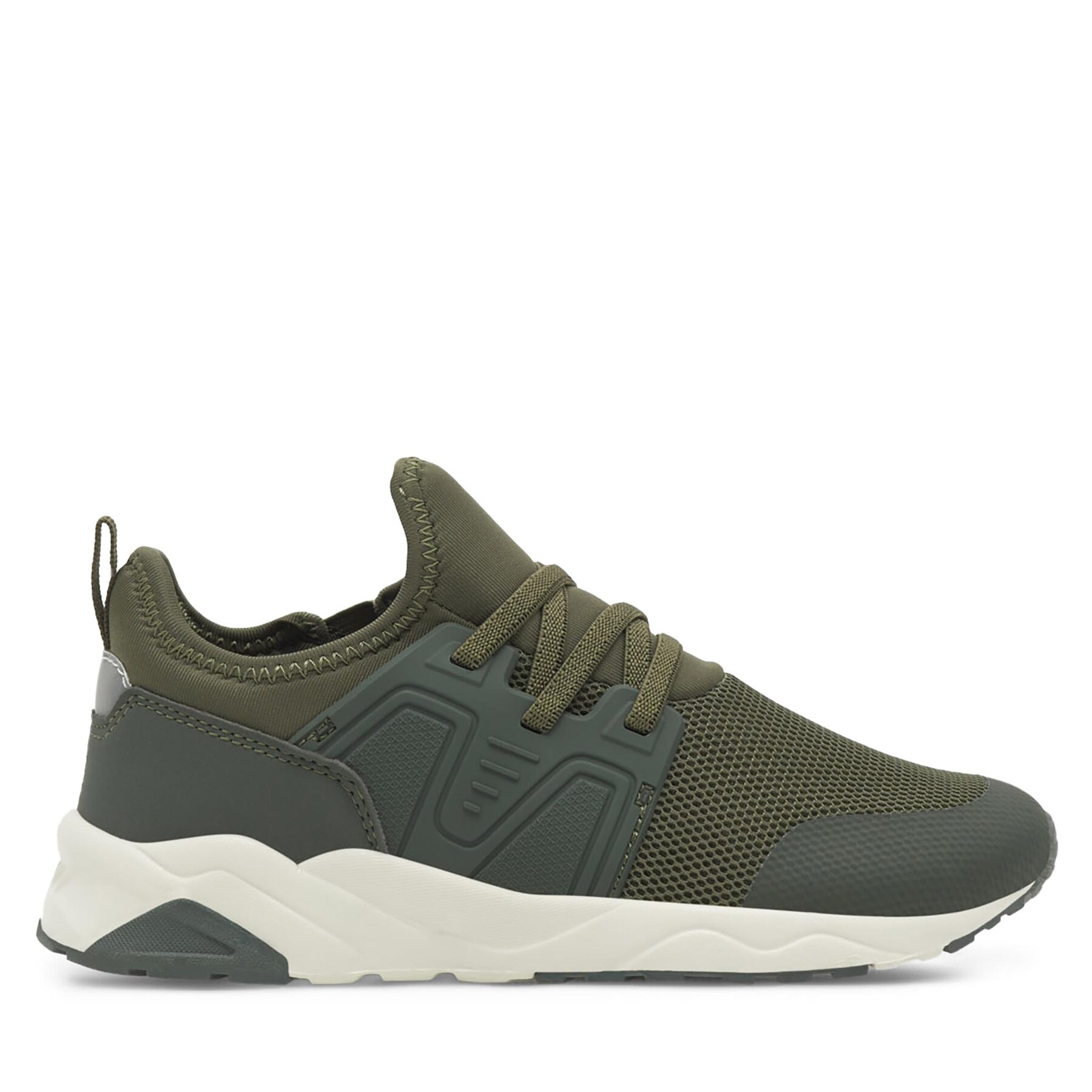 Dziecięce Sneakersy Action Boy, Rozmiar 33 Khaki A23R0583A-2