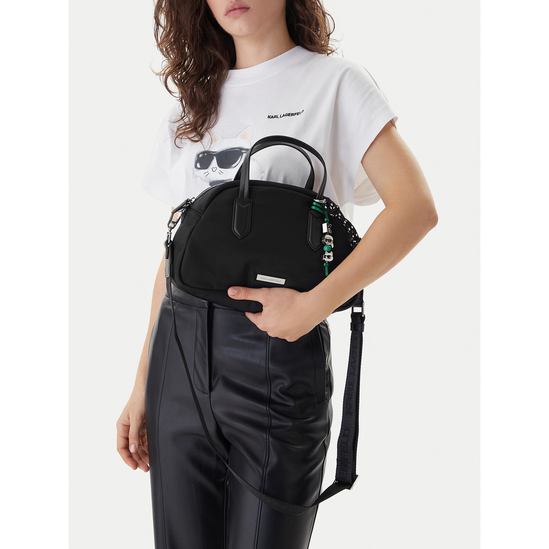 Geantă KARL LAGERFELD B1W30015 Negru