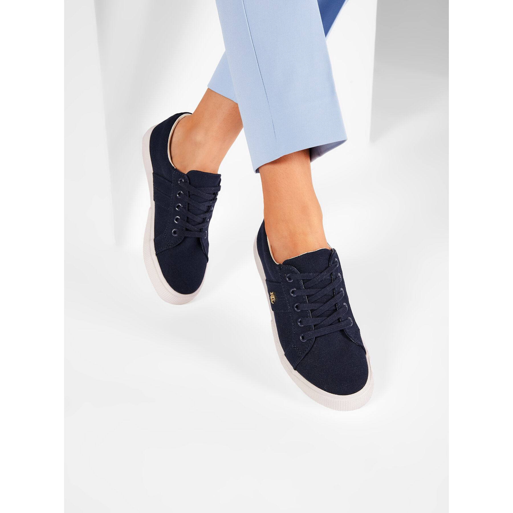 Teniși Lauren Ralph Lauren Janson II 802804598002 Bleumarin
