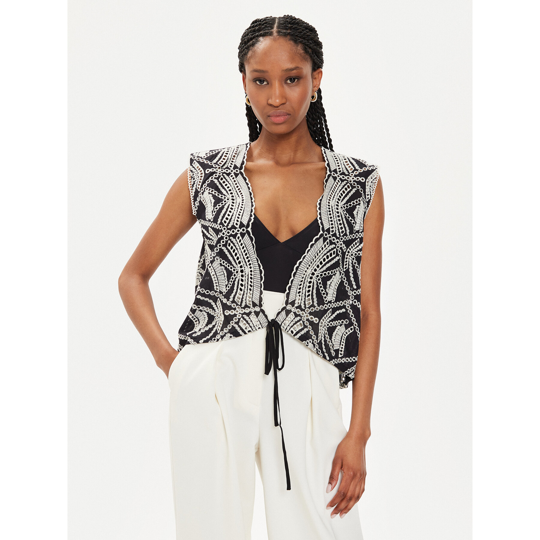 Bruuns Bazaar Τοπ Lyzet BBW3922 Μαύρο Regular Fit