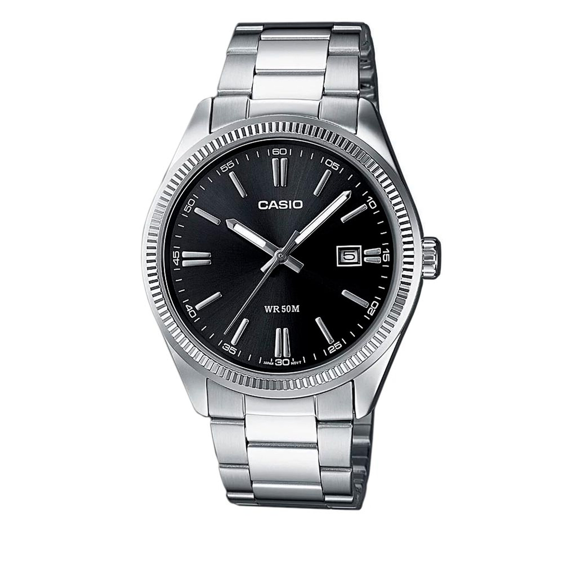 Ročna ura Casio MTP-1302D-1A1VEF Srebrna