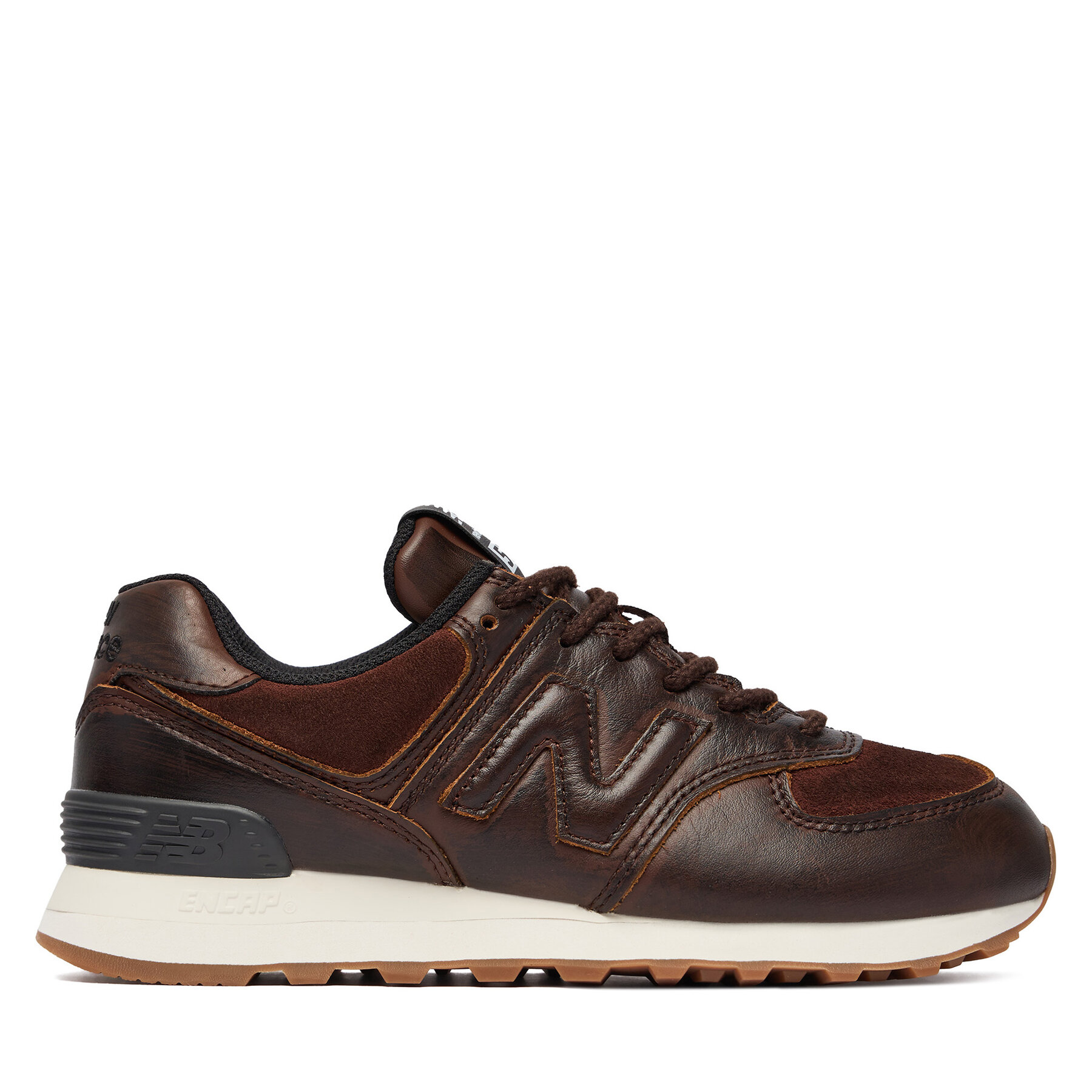 Tenisice New Balance W574HM Tamno smeđa