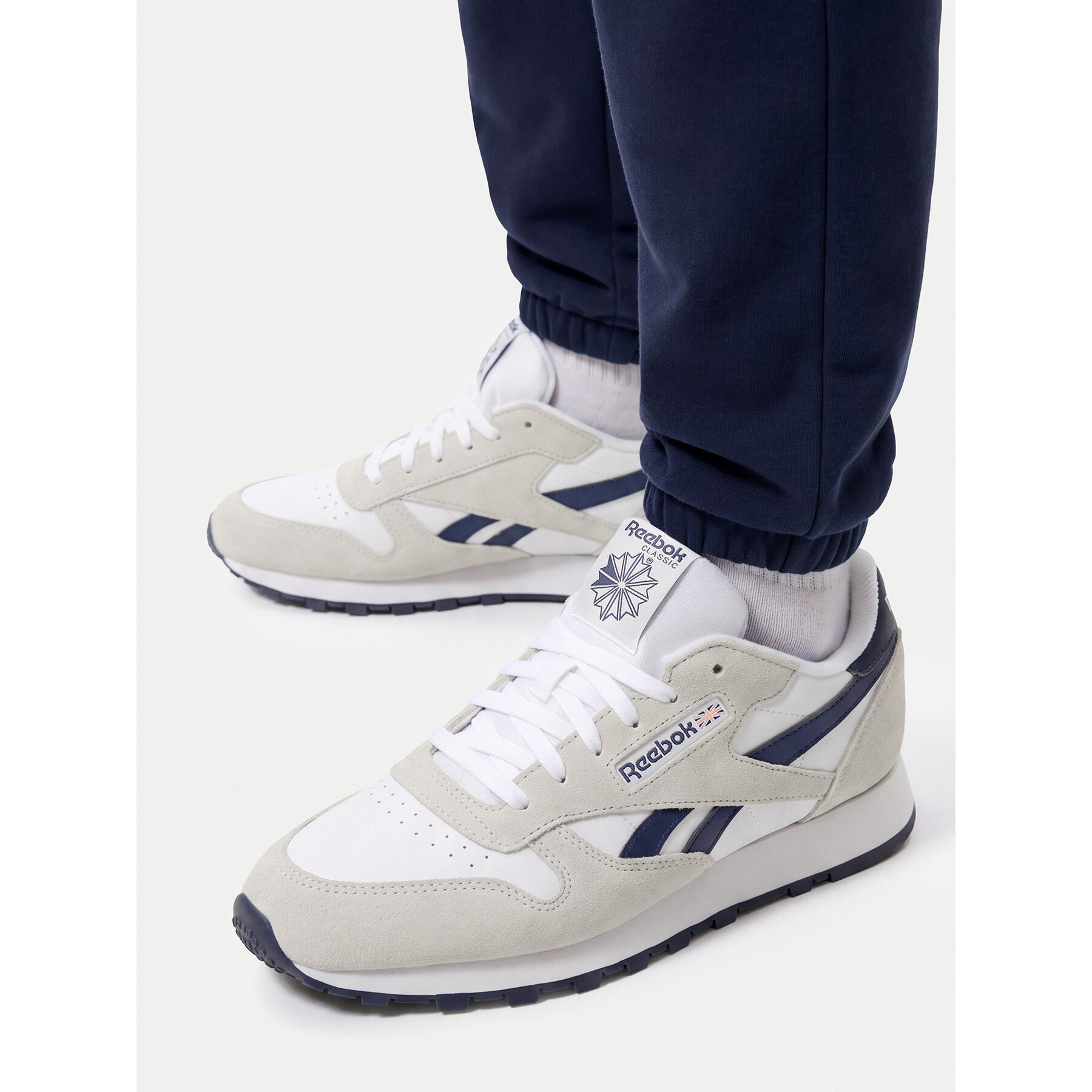 Сникърси Reebok EO-CLASSIC LEATHER 100269405 Светлосив