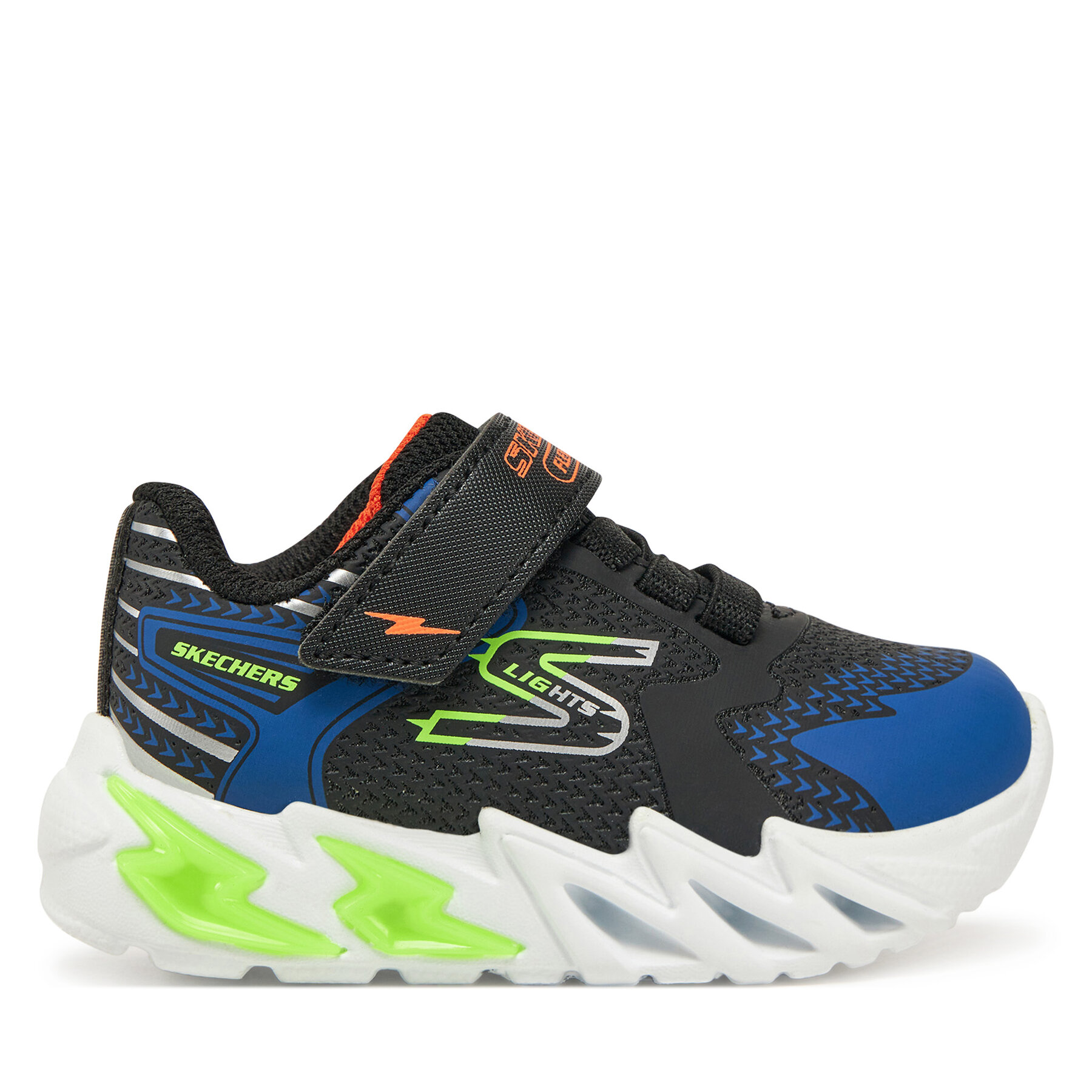 Sneakersy Skechers Flex-Glow Bolt 400138N/BKBL Čierna