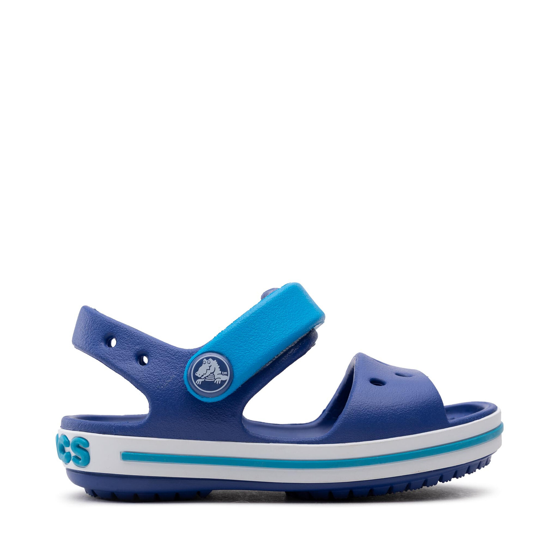Dziecięce Sandały Crocs, Rozmiar 19-20 Granatowy Crocband Sandal Kids 12856